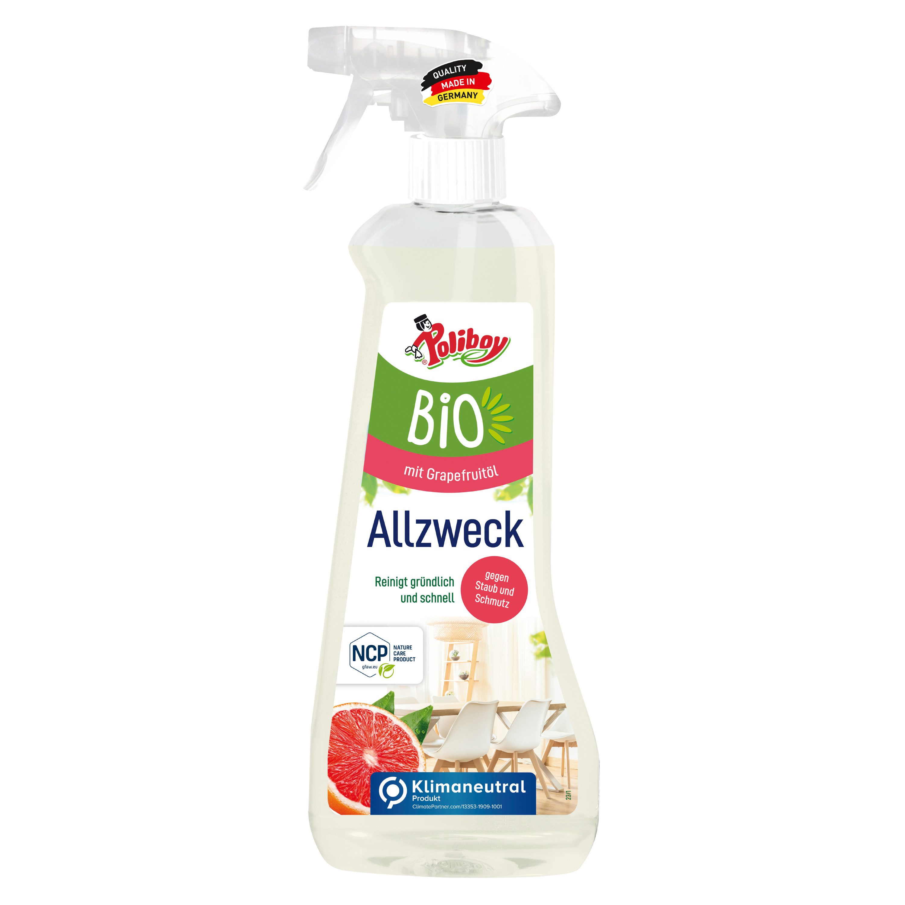 - 500 ml - schneller und effektiver Bio Allzweckreiniger