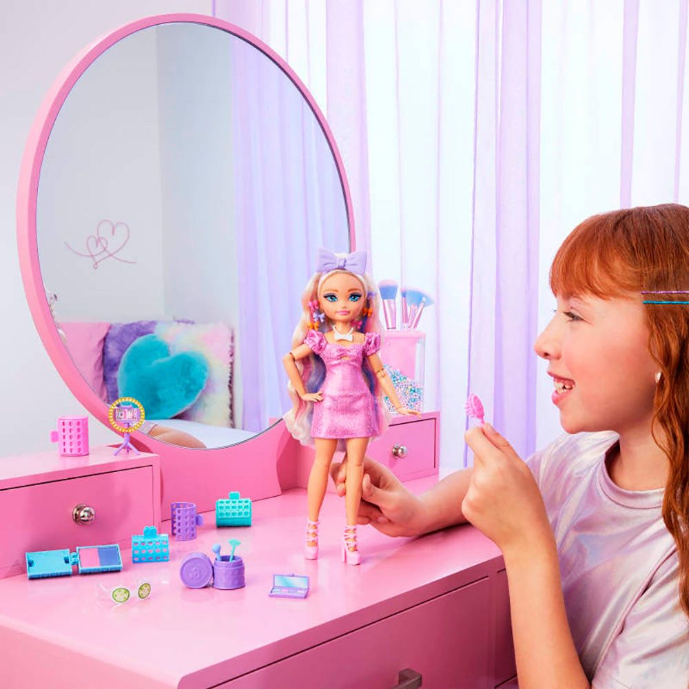 Barbie Anziehpuppe Barbie Dream Besties, "Get Ready With Me" Malibu,Haarspi günstig online kaufen
