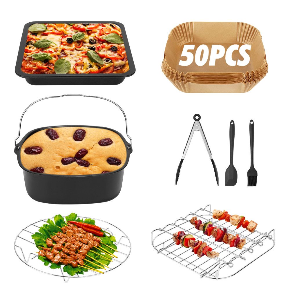 Küchenmaschinen Zubehör-Set Airfryer-Zubehör-Set