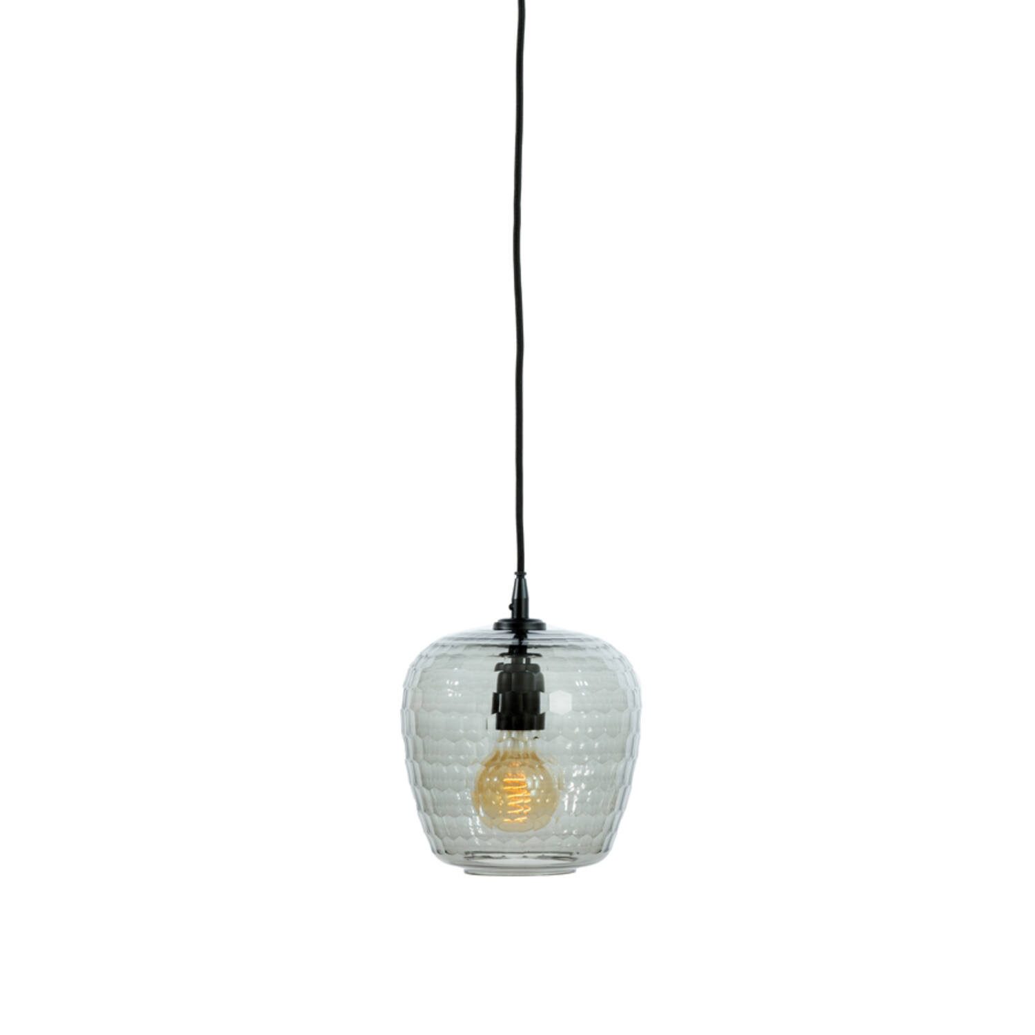 Light & Living Hängeleuchte Deckenleuchte Hängeleuchte DANITA Light & Living Lampe Ø17x22 Rauchgla