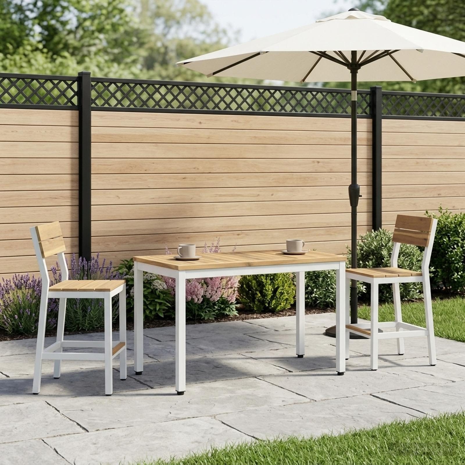 vidaXL Couchtisch Couchtisch Weiß 50 x 100,5 x 45 cm Massivholz (1-St)