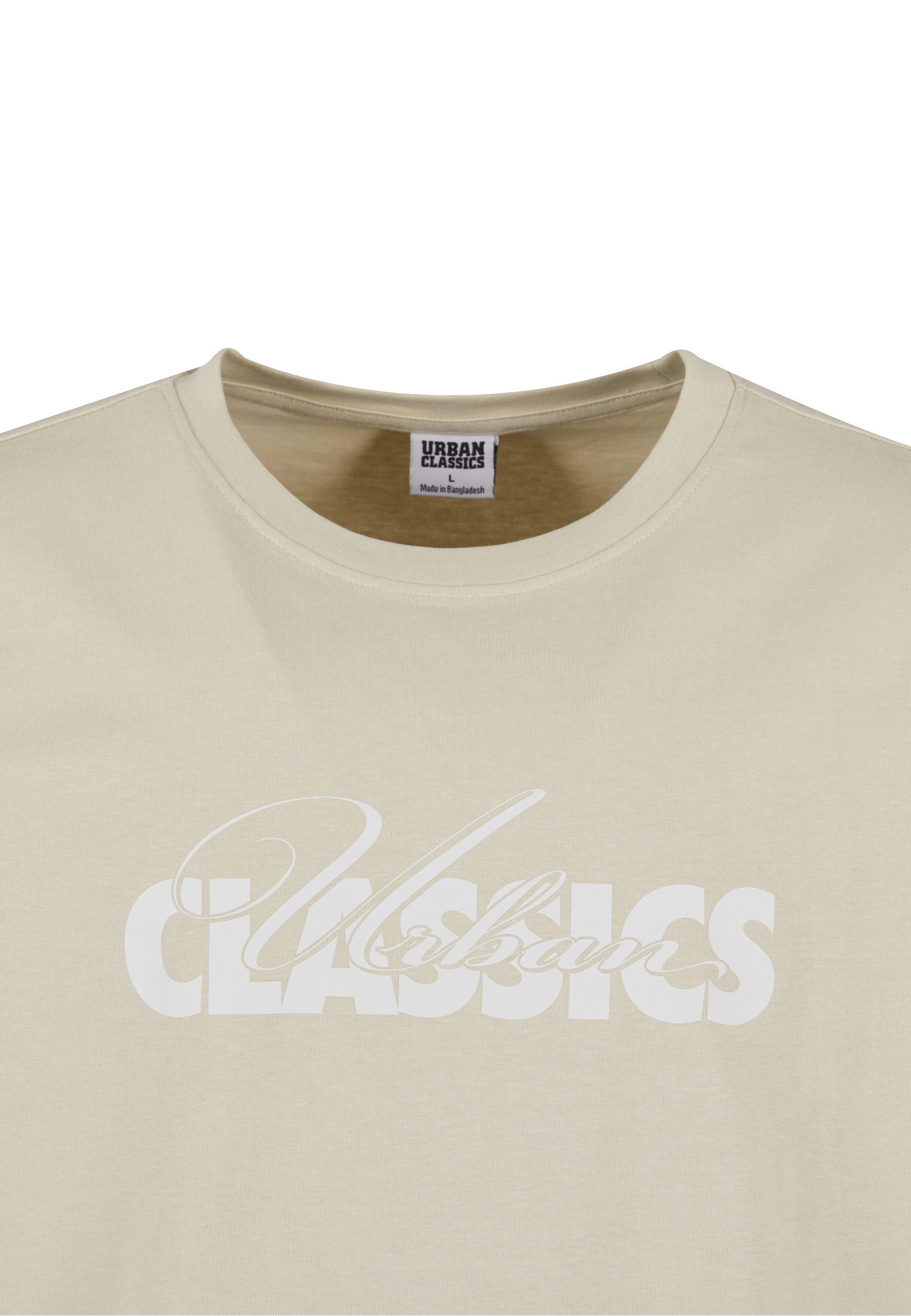 URBAN CLASSICS T-Shirt Urban Classics UC Cursive Bold Logo Heavy Oversized Tee (1-tlg)