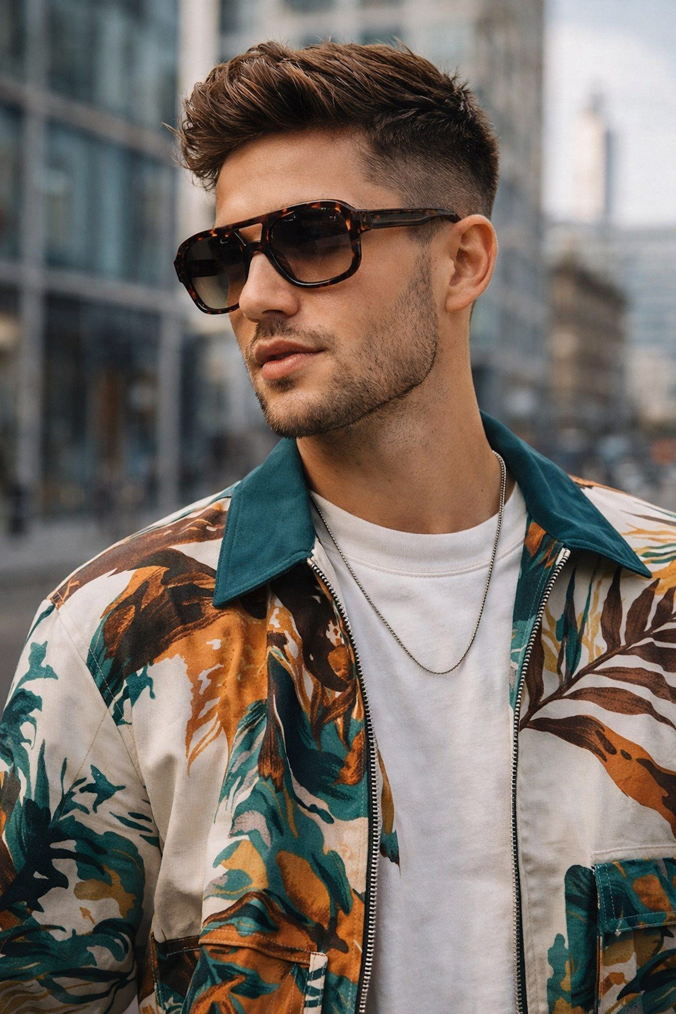 Ella Jonte Sonnenbrille Markantes Fashion-Statement in Schwarz oder Vintage Schildpatt