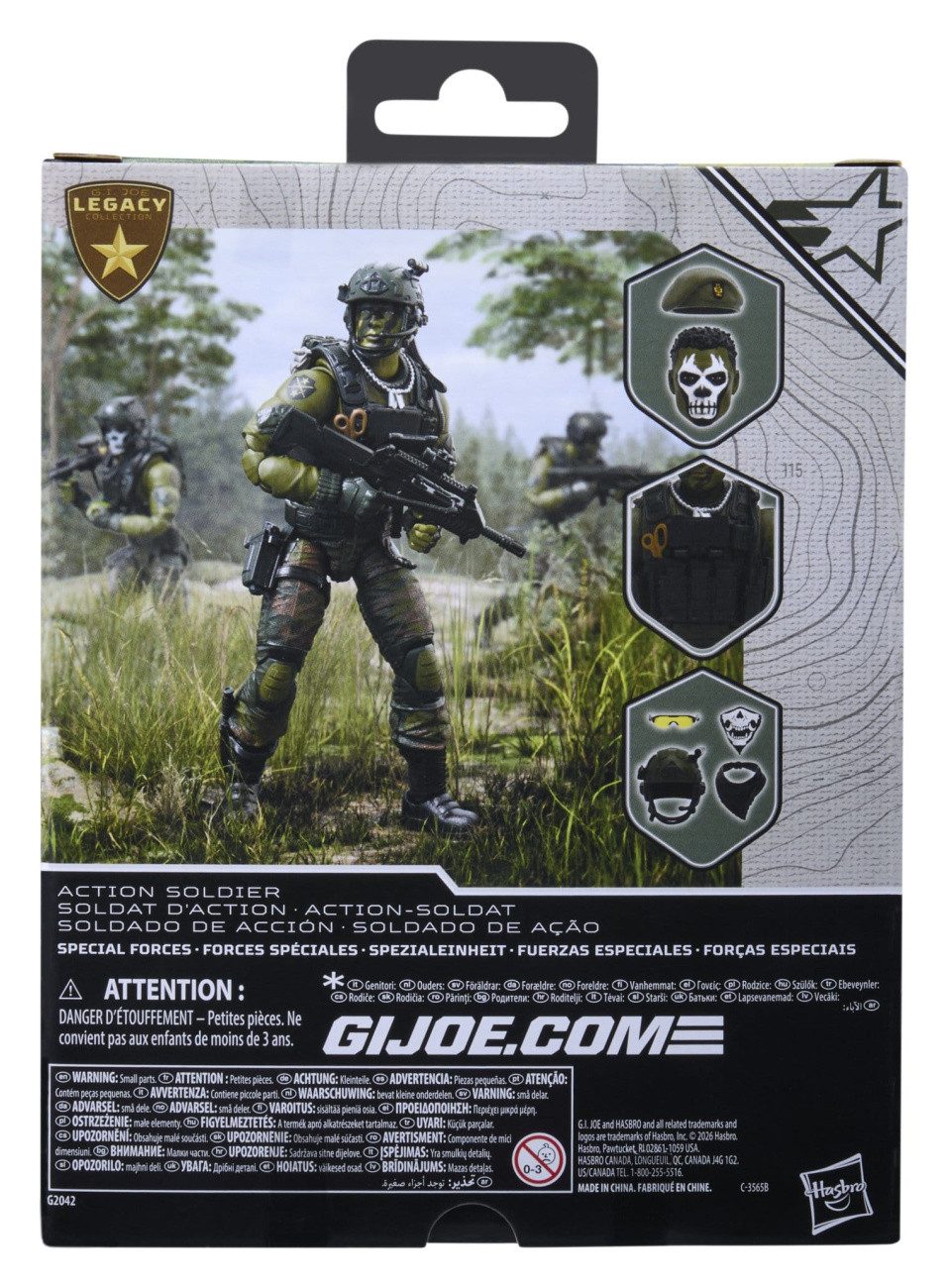 Hasbro Actionfigur G.I. Joe Classified Series Legacy Collection Actionfigur Action Soldie