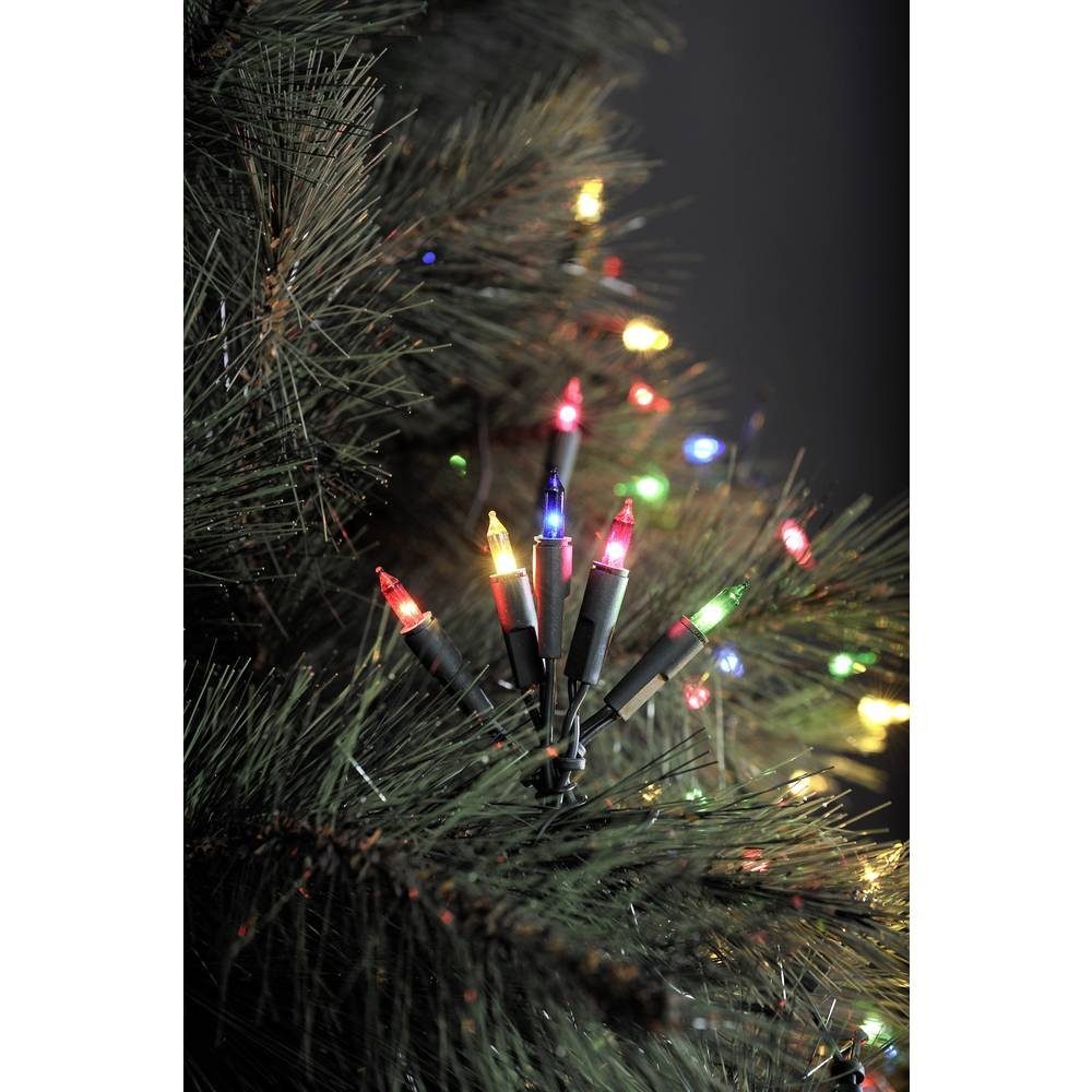 KONSTSMIDE Lichterkette LED Minilichterkette, 50 bunte Dioden 6303-500