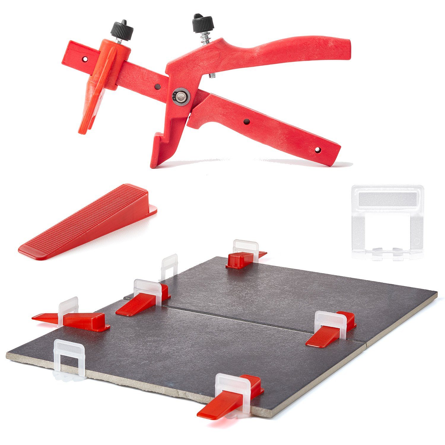 BigDean Verlegeset 2mm Fliesen Nivelliersystem 100 günstig online kaufen