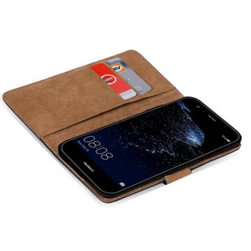 CoolGadget Handyhülle Book Case Handy Tasche für Huawei P10 5,1 Zoll, Hülle Klapphülle Flip Cover für P10 Schutzhülle stoßfest