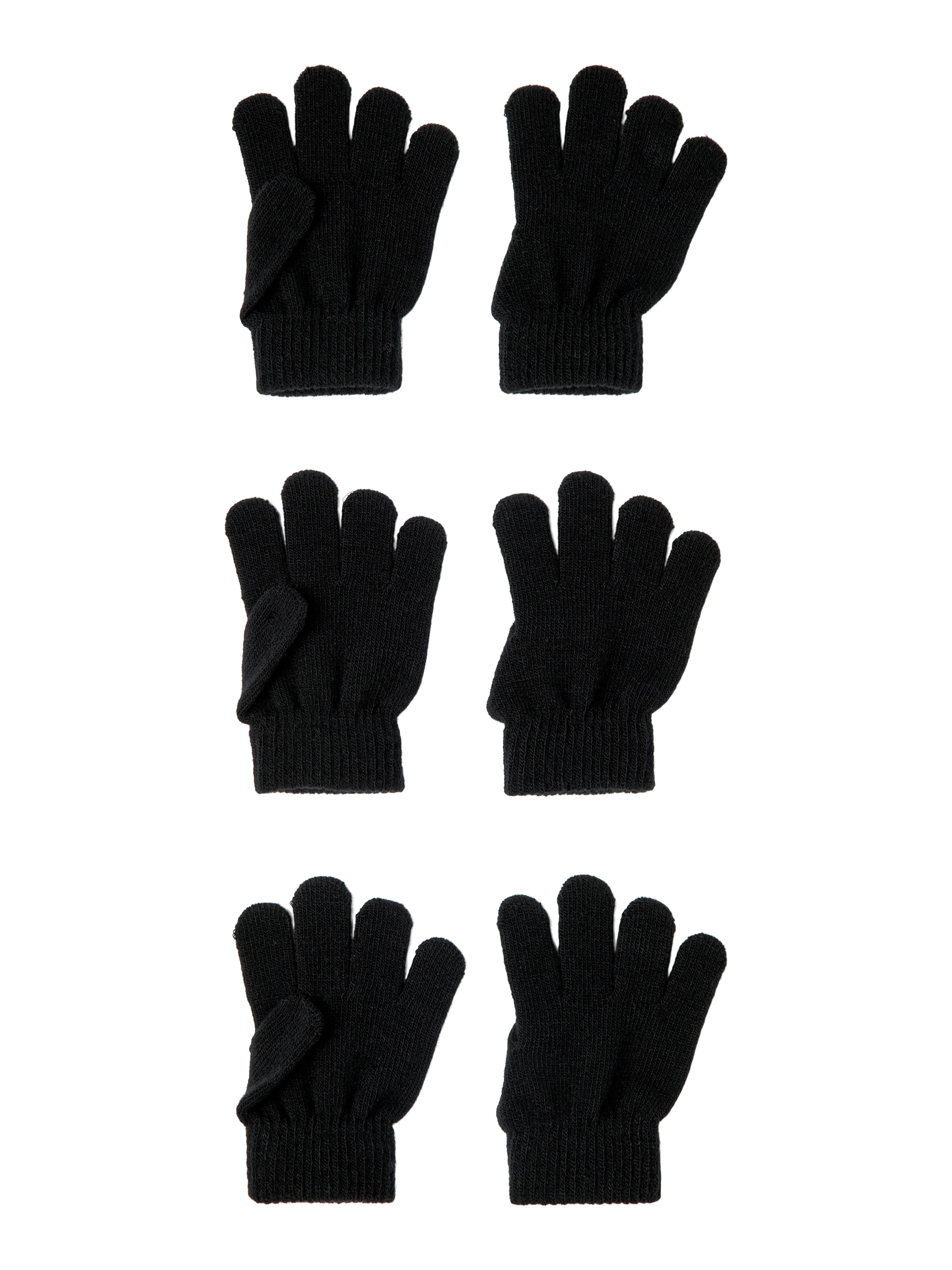 Name It Strickhandschuhe NKNMAGIC GLOVES 3P NOOS (Packung, 3-St)