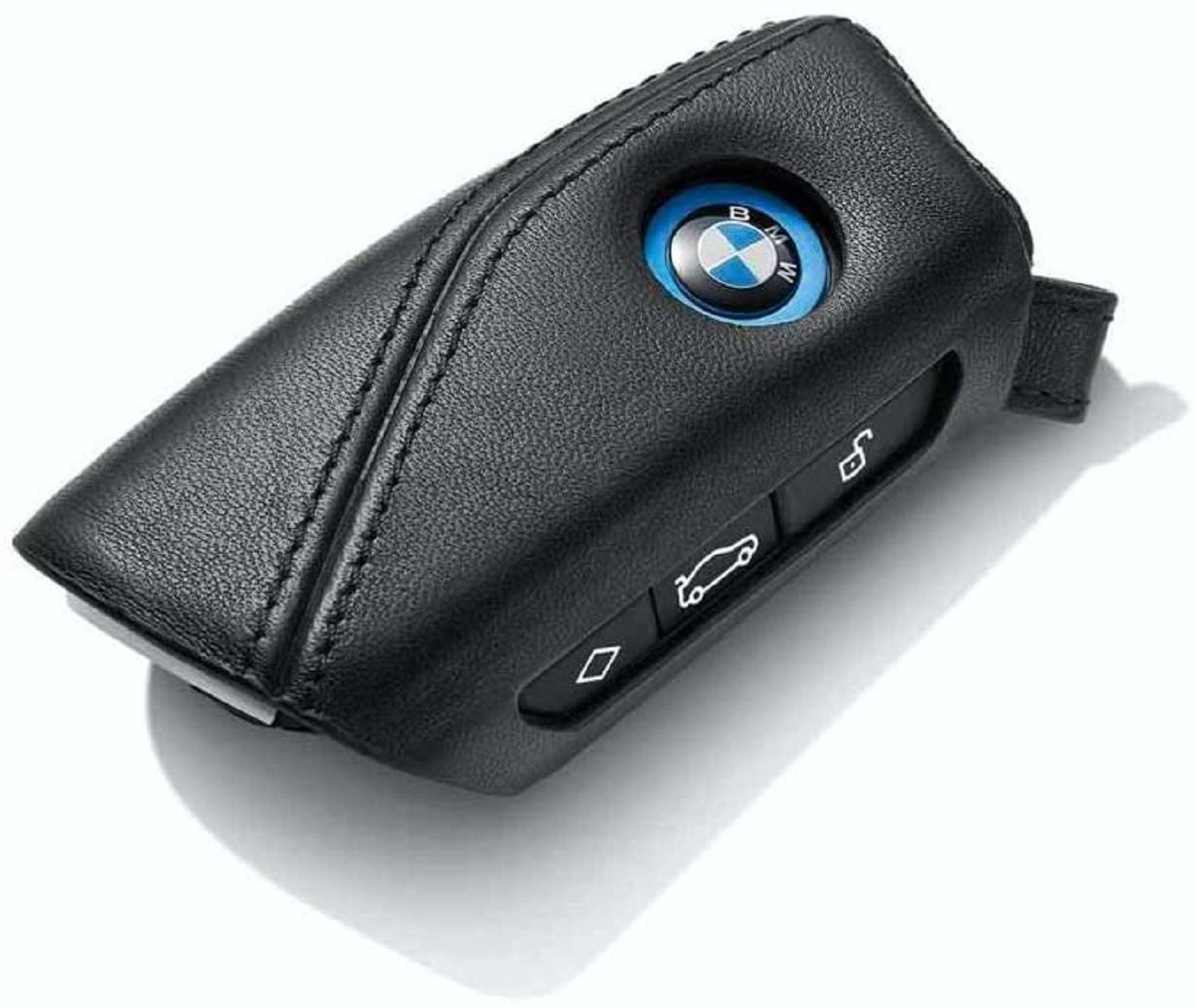 BMW Schlüsselanhänger BMW Schlüsseletui M-Sport Line schwarz/blau