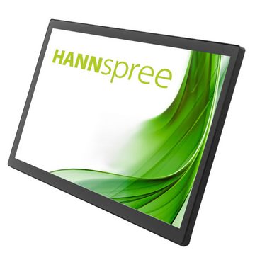 Hannspree 54.6cm (21,5) HT221PPB 16:9 M-TOUCH HDMI+DP TFT-Monitor (1920 x 1080 px, Full HD, 4 ms Reaktionszeit, 60 Hz, VA, Touchscreen, Eingebautes Mikrofon, Lautsprecher, Kopfhörerbuchse)