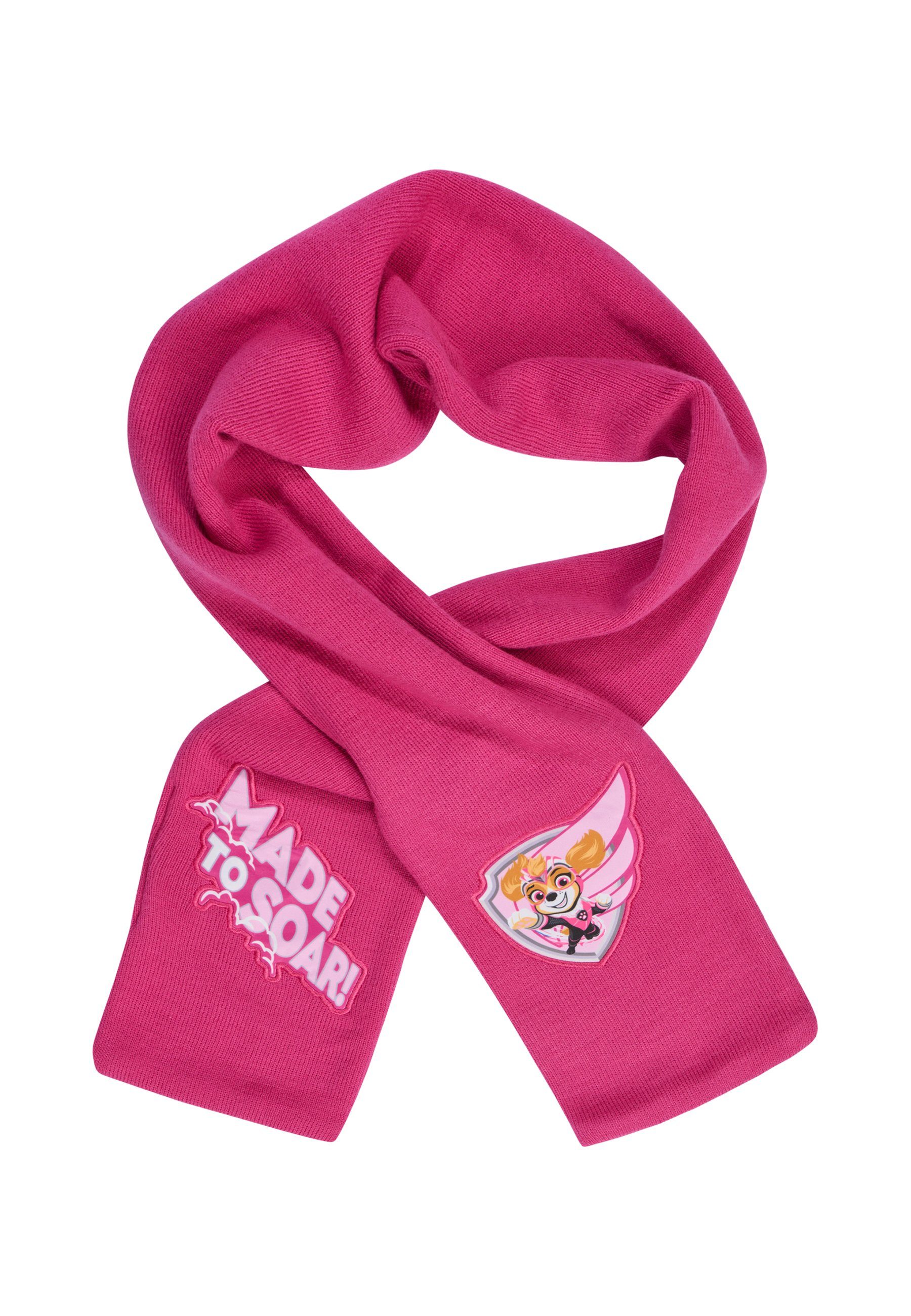 ONOMATO! Strickschal Paw Patrol Skye Mädchen Kinder Winter-Schal
