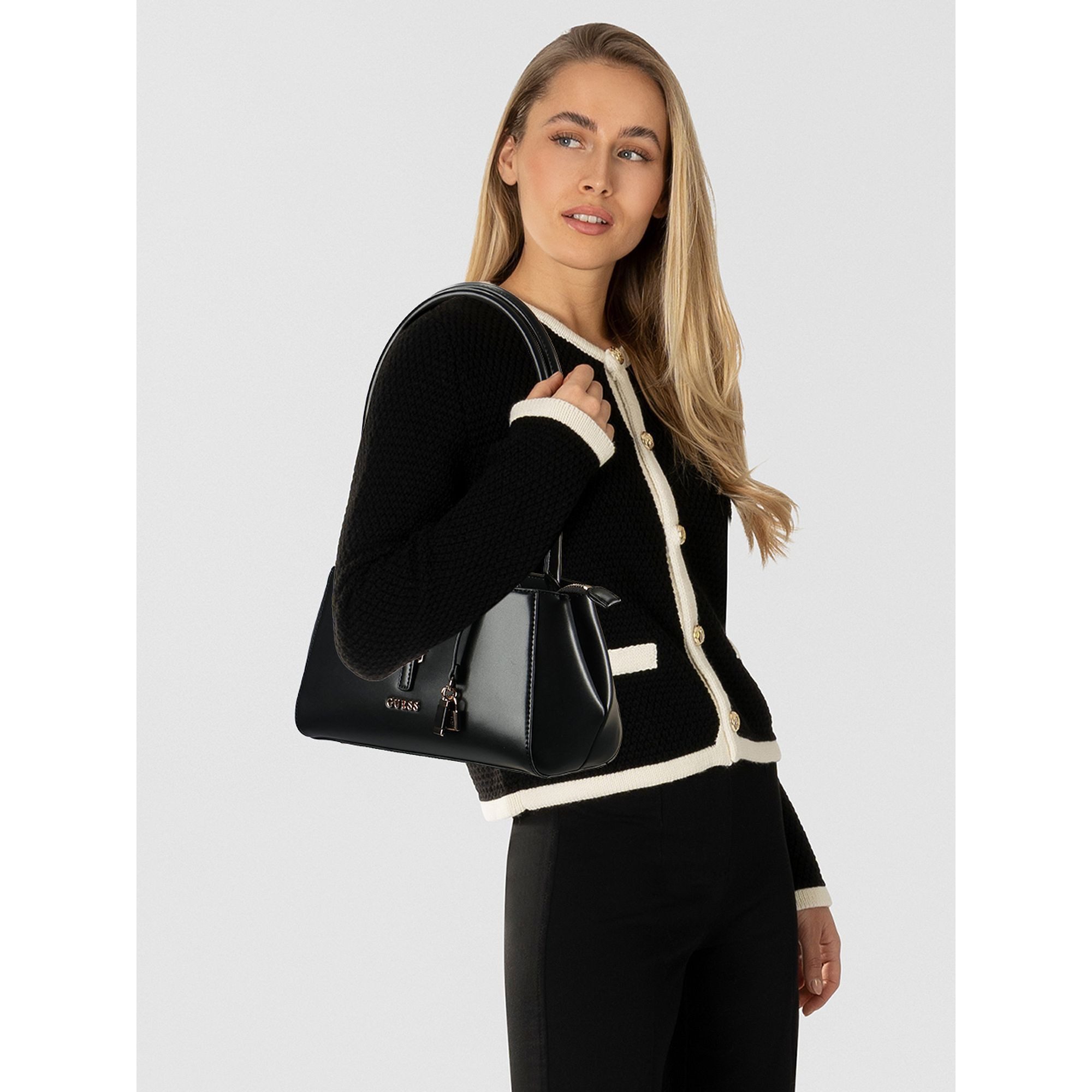 Guess Schultertasche Carrie, Polyurethan