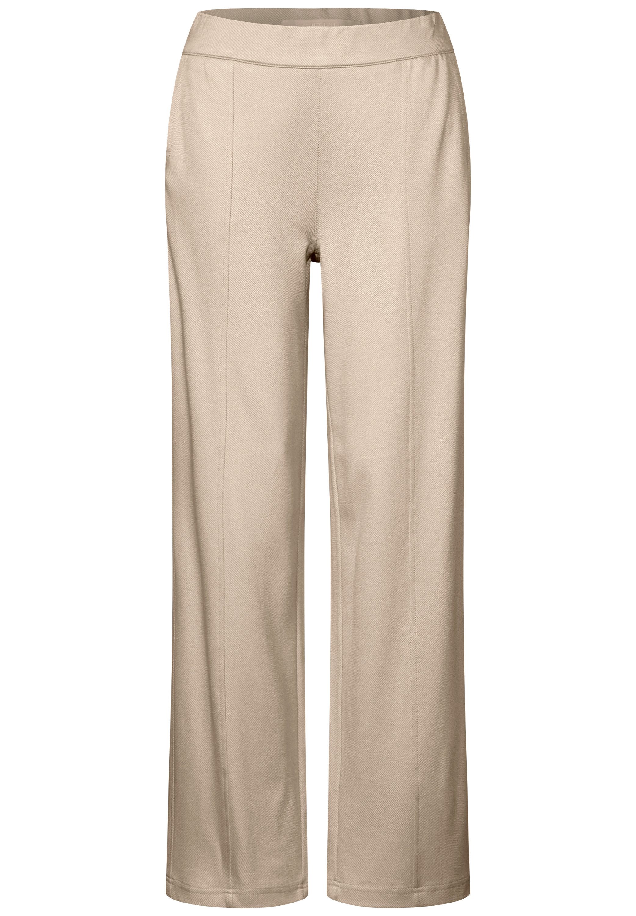 STREET ONE Stoffhose High Waist