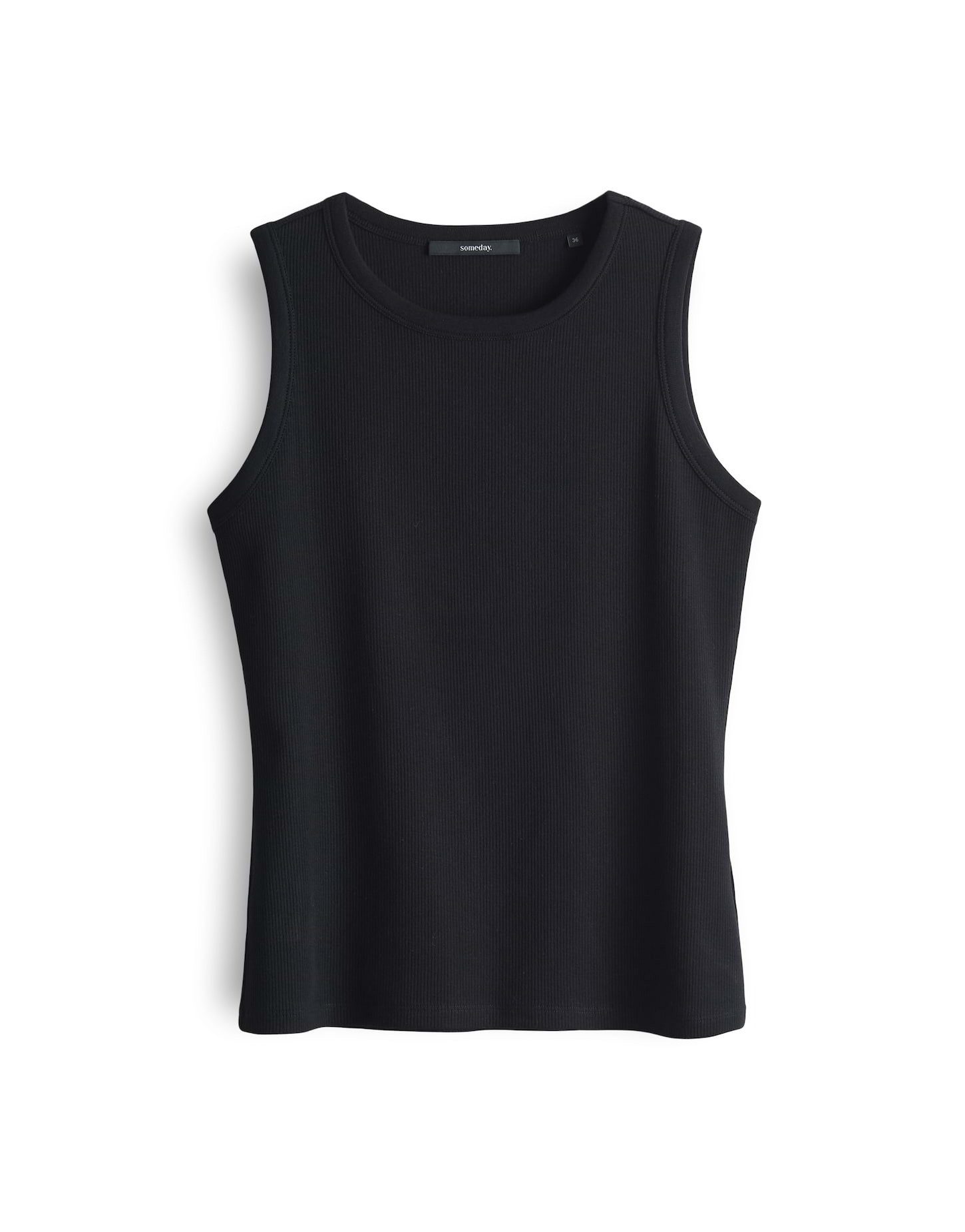 someday Tanktop Geripptes Top KLEANNE Slim aus BCI Cotton Mix günstig online kaufen