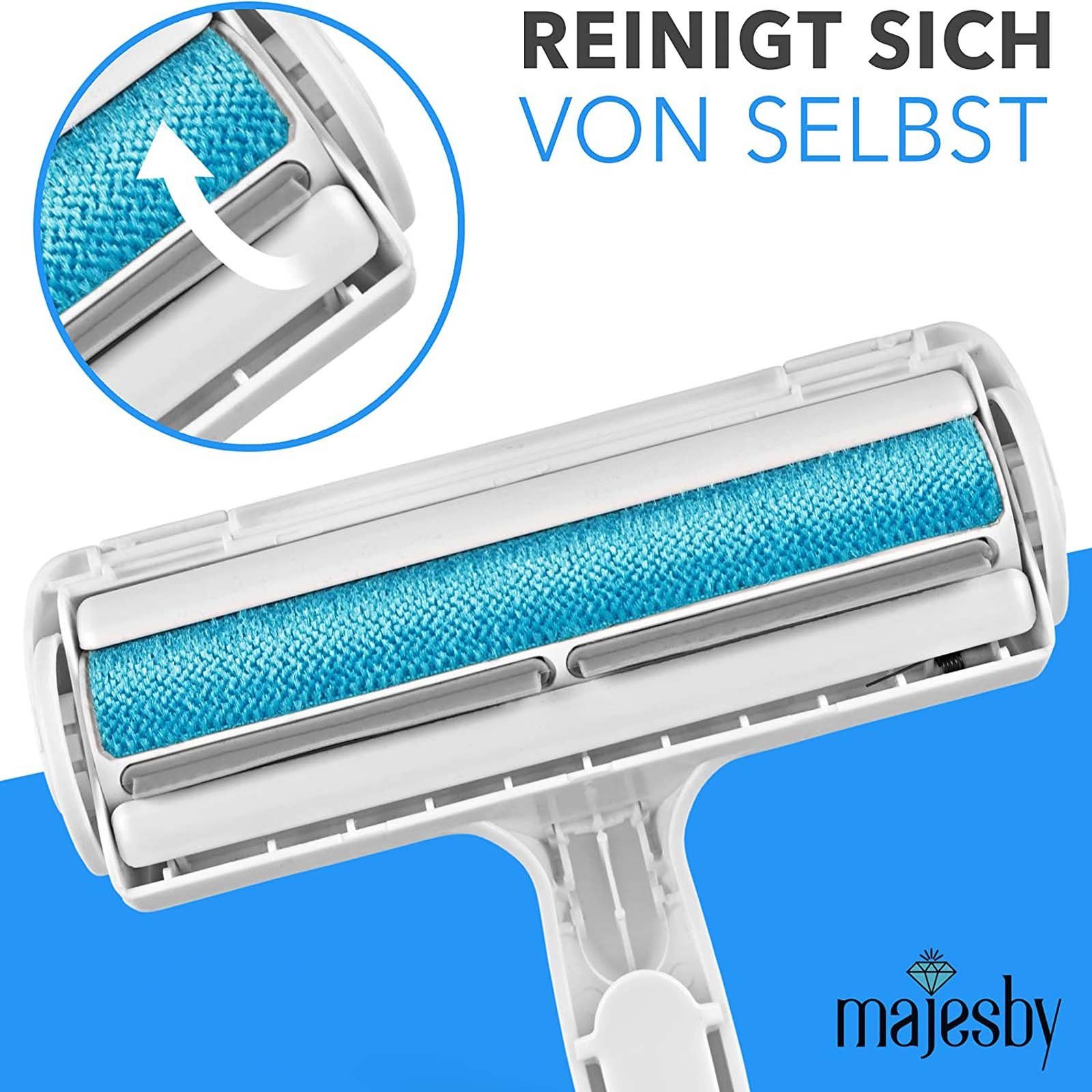 majesby Tierhaarentferner Tierhaar Bürste Fusselbürste Polster Tierhaarbürste Kleiderbürste, Weiche Borsten, Wiederverwendbar – Bild 5 von 5