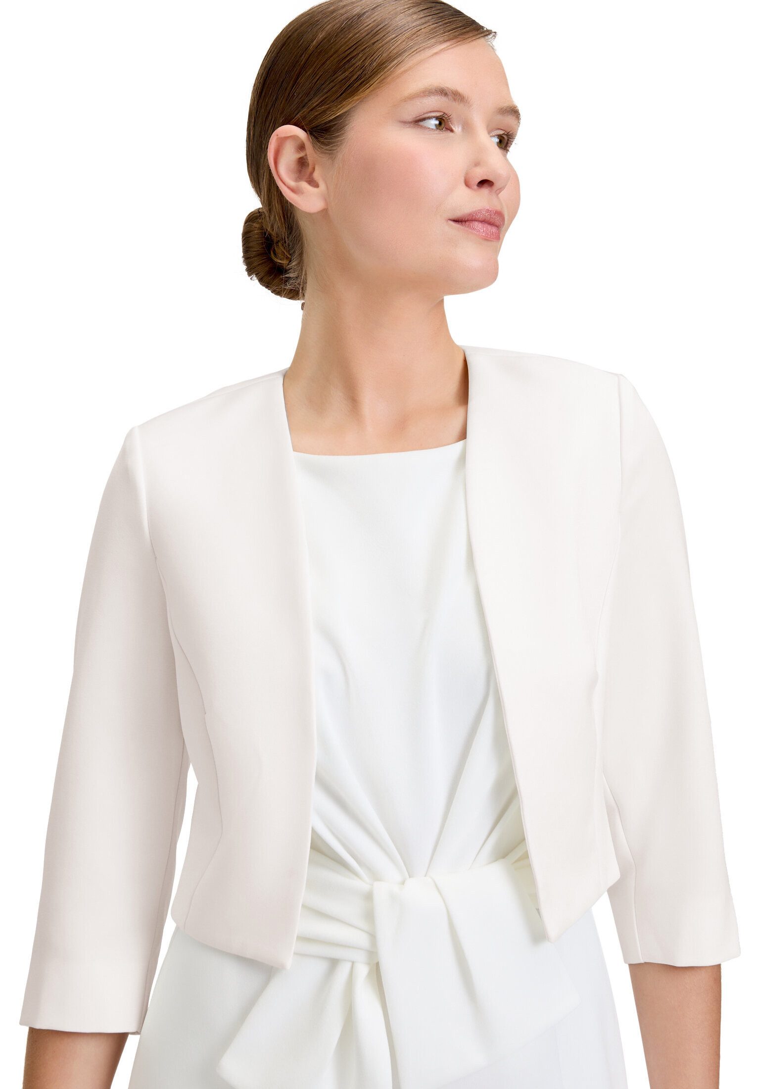 Vera Mont Bolerojacke Damen mit Kellerfalten