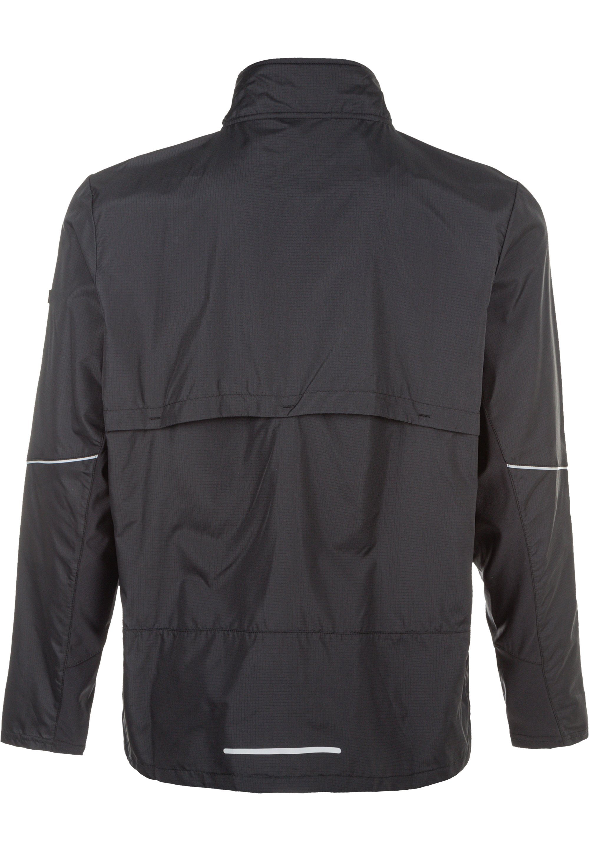 mit Jacket ENDURANCE reflektierenden Laufjacke Details M schwarz NOVANT Functional