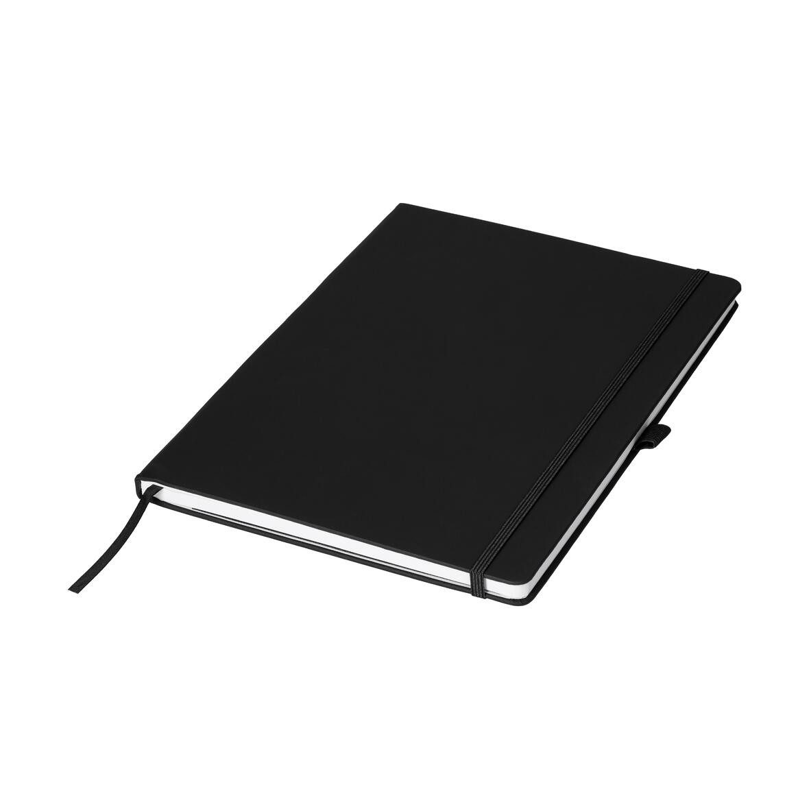 elasto Notizbuch Notizbuch "Agenda" A4 mit Trägerband schwarz – Bild 4 von 5