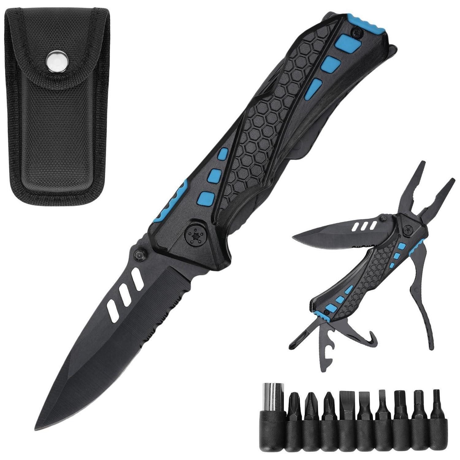LuxusKollektion Multitool Multitool Klappmesser 13-in-1 Outdoor Camping Geschenk, (1 St)