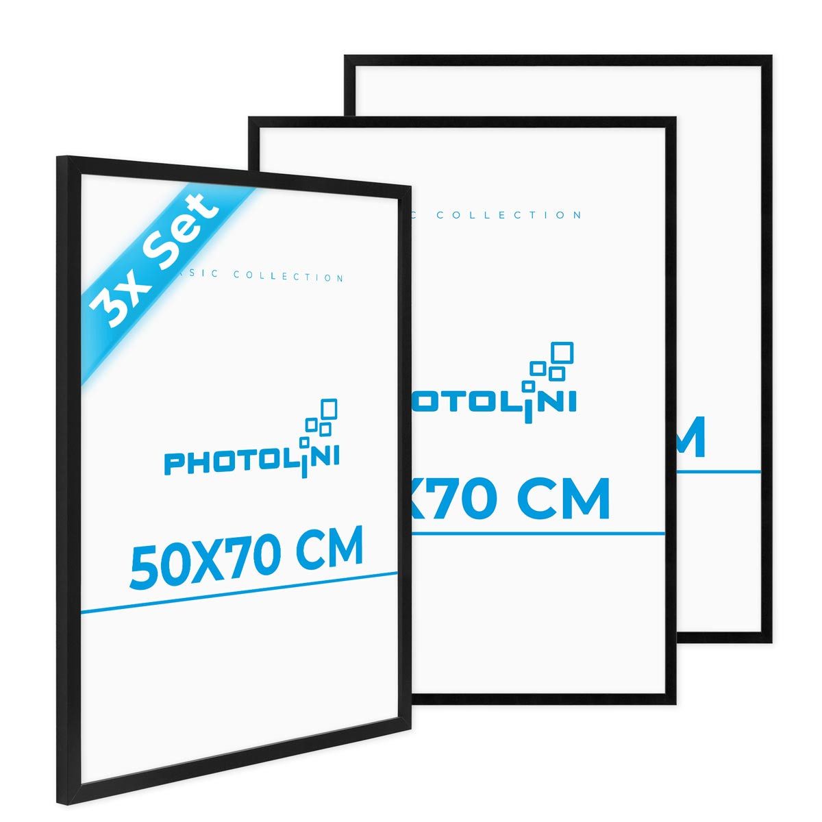 PHOTOLINI Bilderrahmen 3er Set, stabiles MDF-Holz, günstig online kaufen