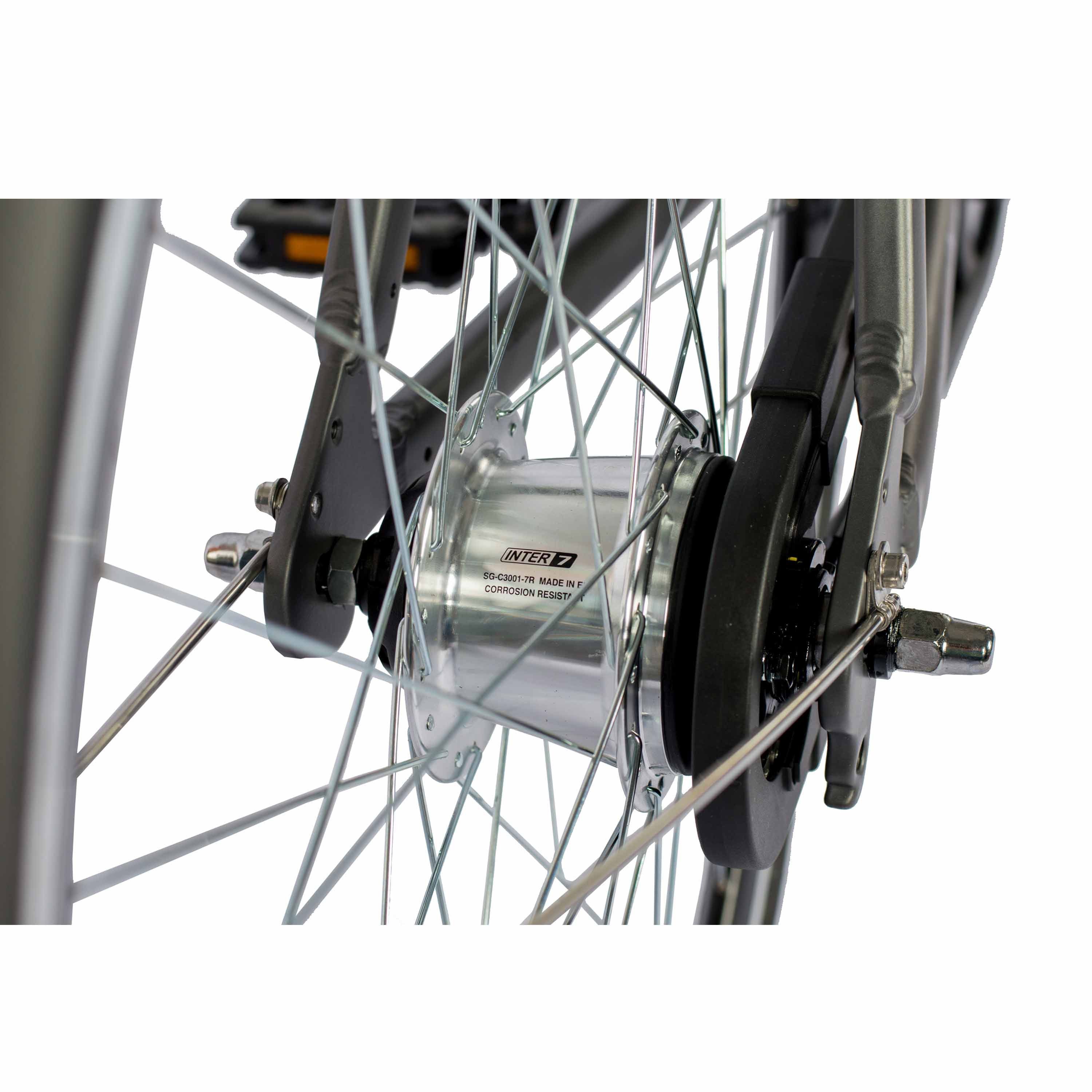 Airtracks Urban Bike Airtracks Men's City Bike 28 inch UR.2825 High-End Urban Bike, 7-speed, Shimano NEXUS 7 - Frame sizes 53 cm, 57 cm Model year 2026