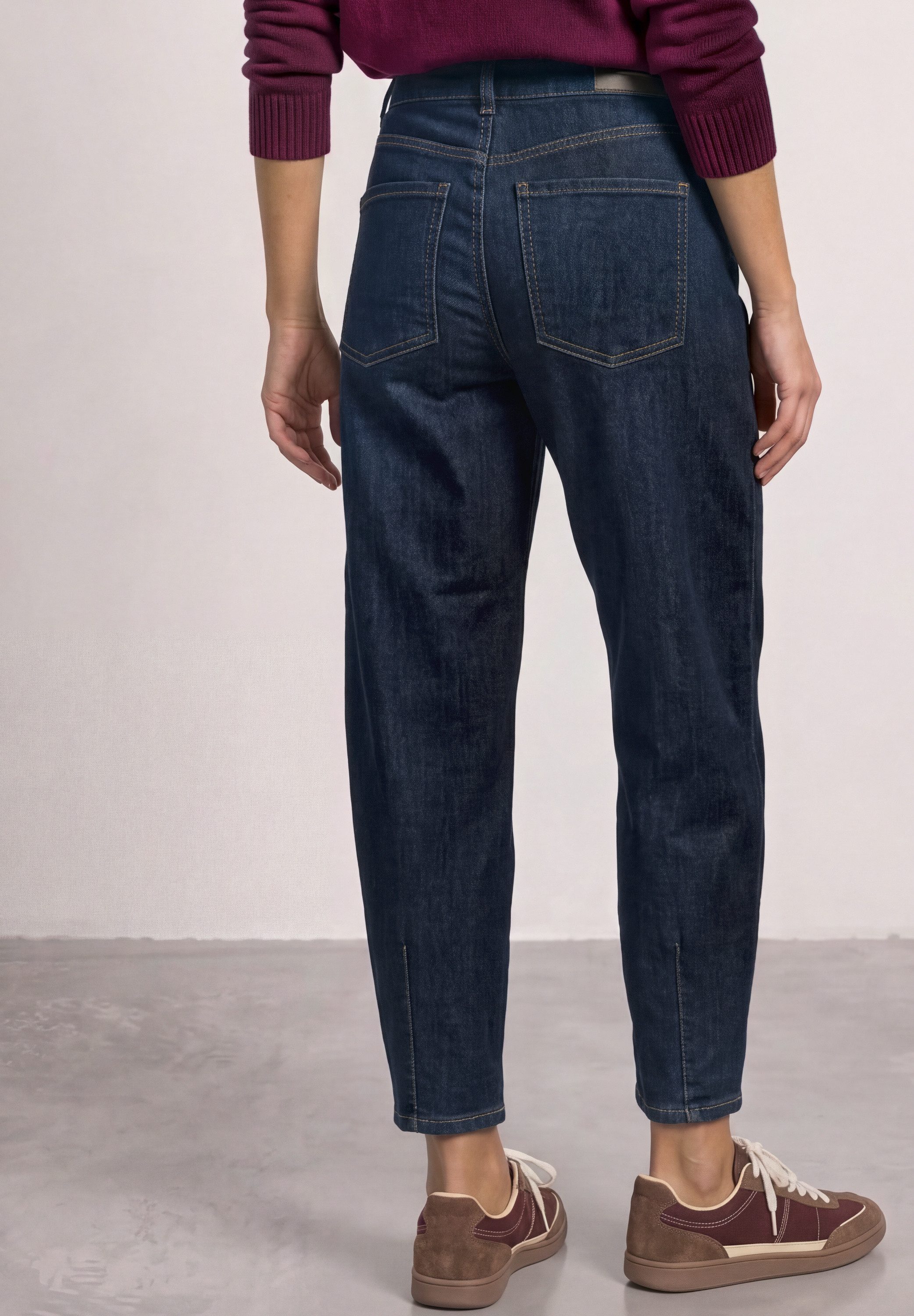 STREET ONE Loose-fit-Jeans High Waist