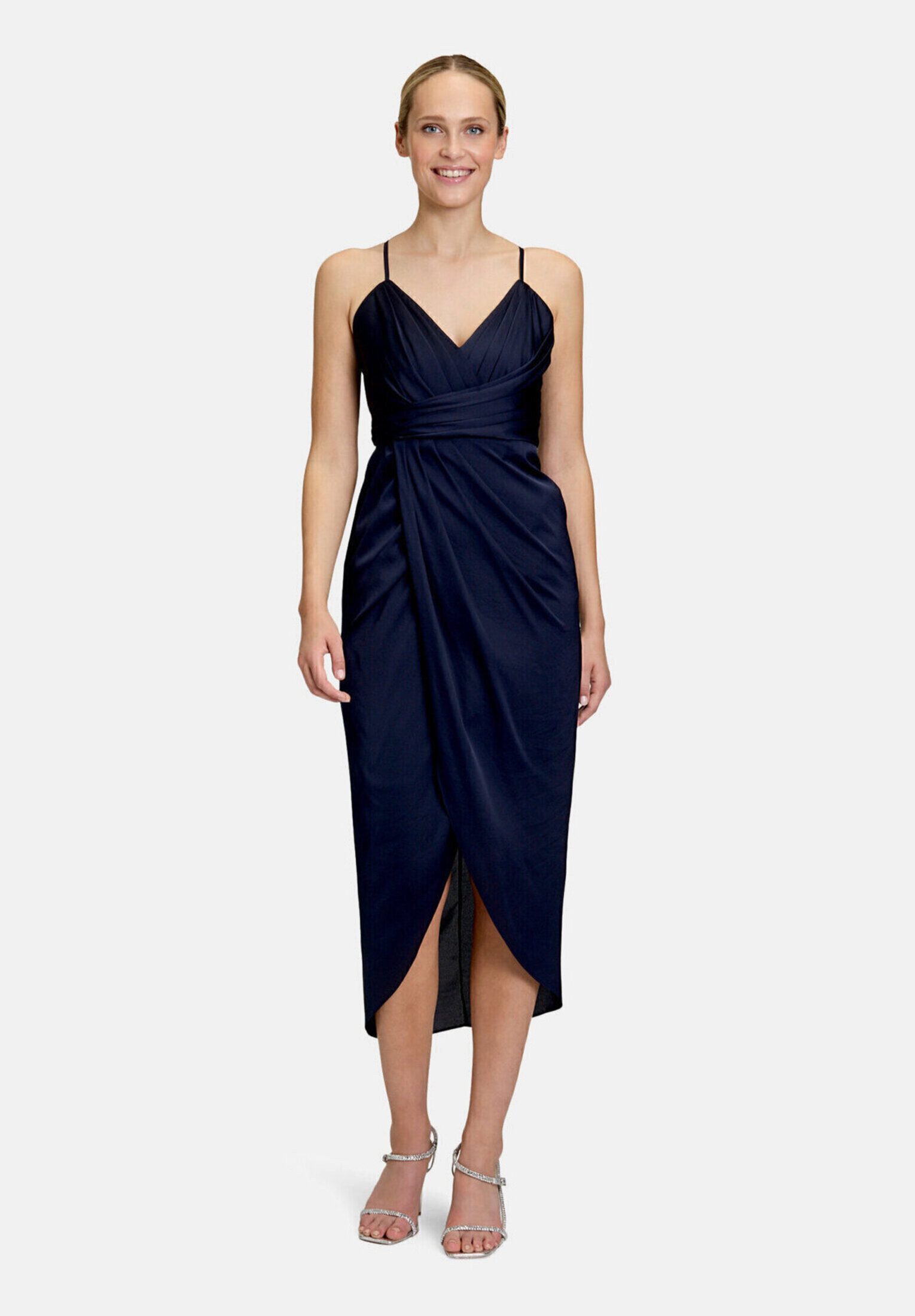 Vera Mont Abendkleid Damen mit Raffung Material