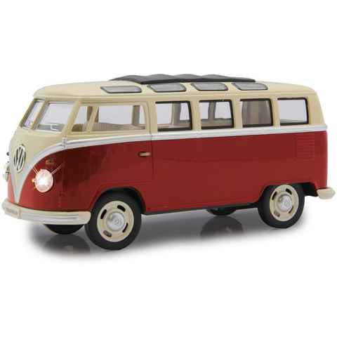 Jamara Spielzeug-Auto VW T1 Bus Diecast, mit Licht und Sound