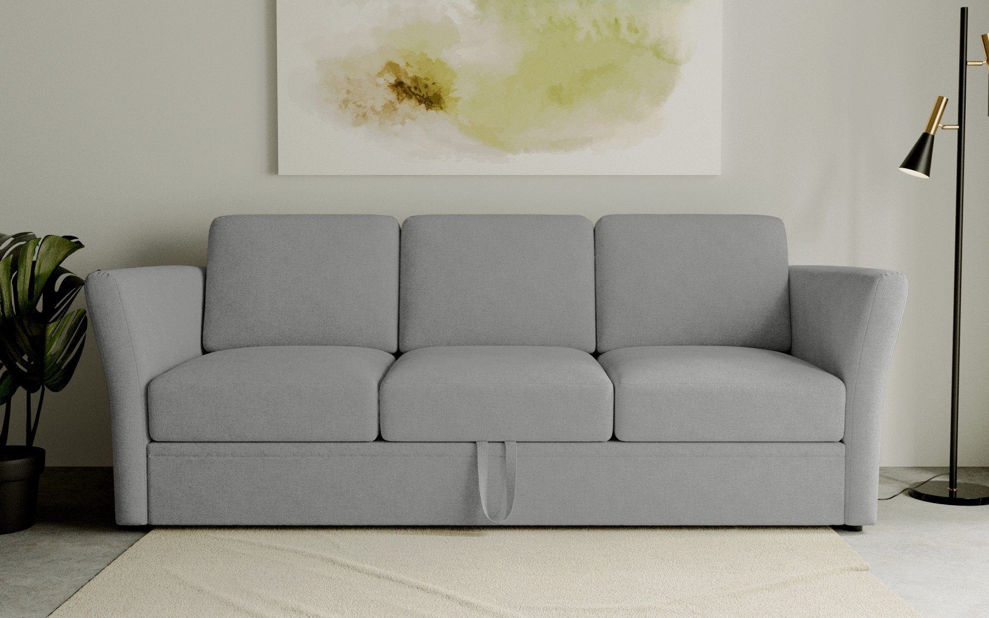 3-Sitzer Lavars Schlafsofa