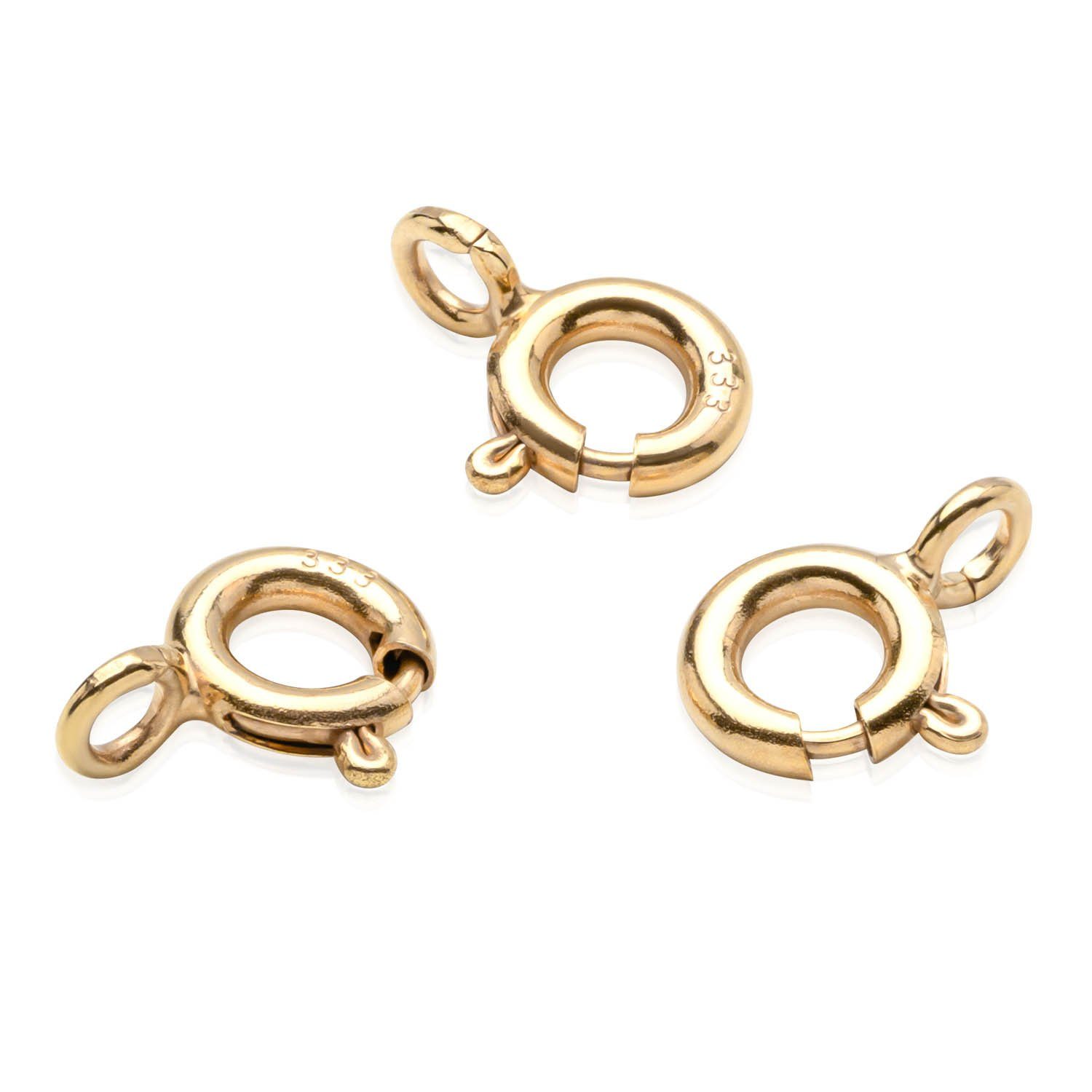 NKlaus Schmuckset 3 x Federring Verschluss günstig online kaufen
