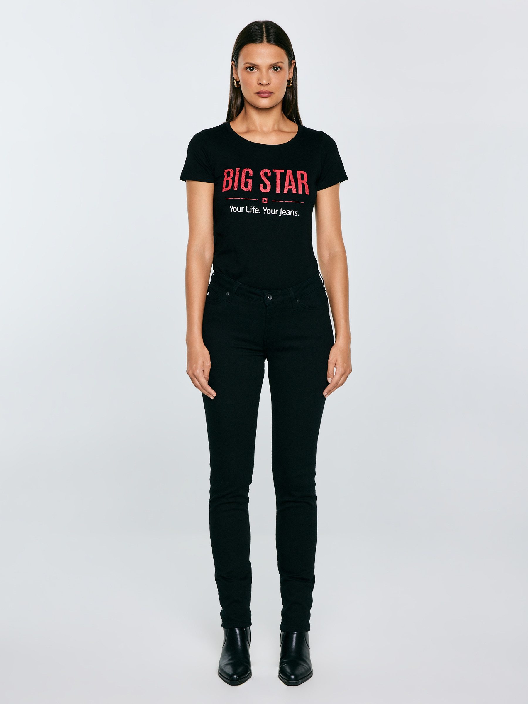 BIG STAR Slim-fit-Jeans KATRINA niedrige Leibhöhe
