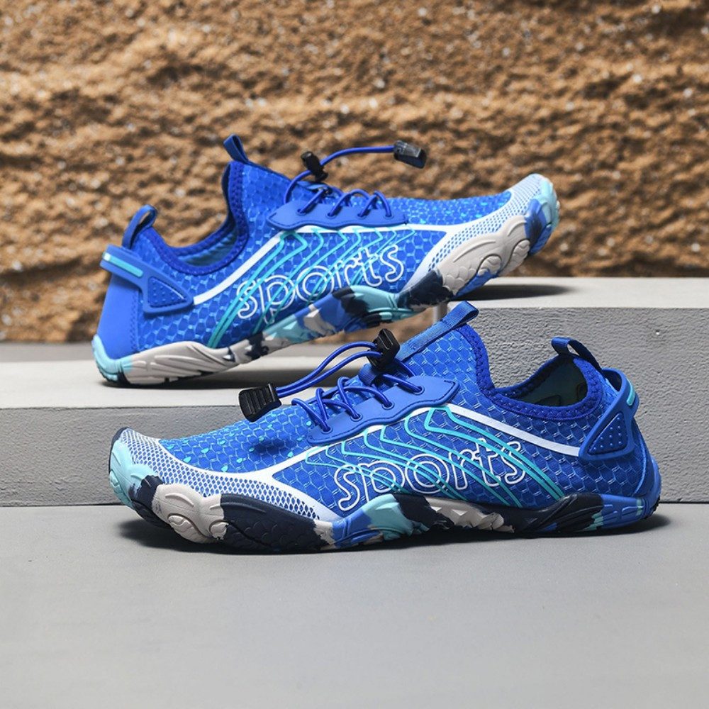 HUSK'SWARE Watschuh (Rutschfeste Gummisohle, Verstellbares Schnellzugsystem) Auffälliges & farbenfrohes Design Schnelltrocknendes Material