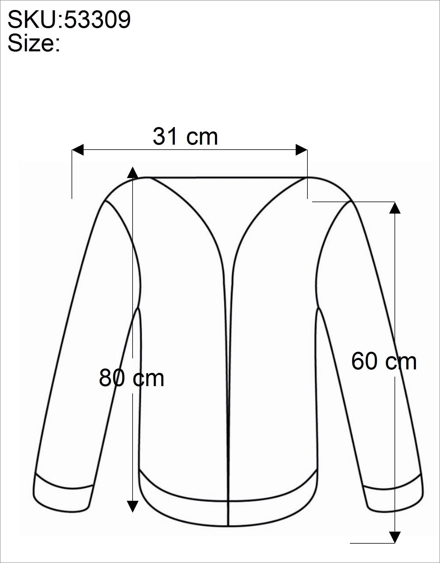 Guru-Shop Langjacke Offener Batik Cardgan, Boho Batikjacke -.. – Bild 4 von 4