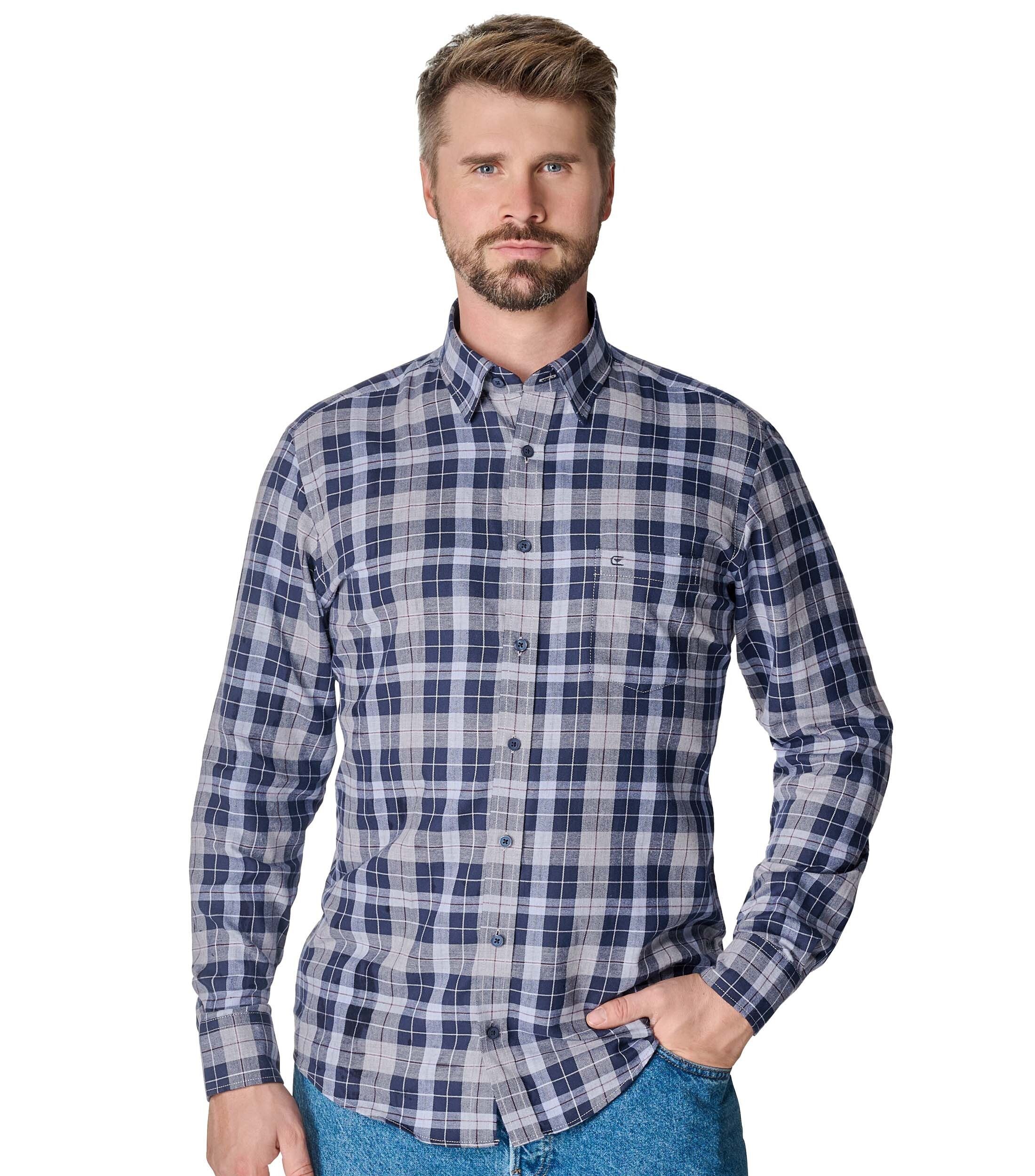 Flanellhemd CASAMODA Flanellhemd kariert