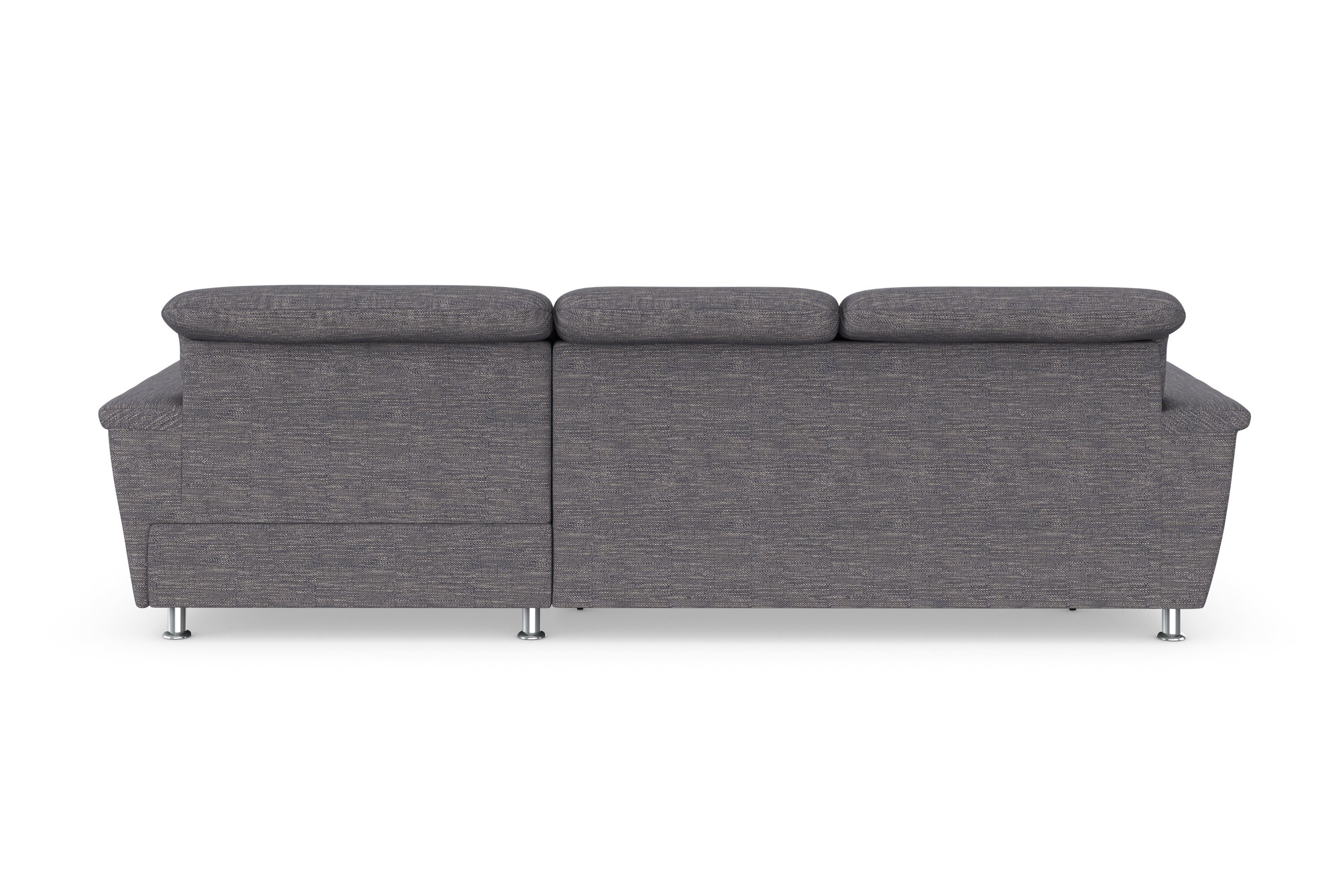 DOMO collection Ecksofa FRANZI 278x170x81 cm, Steppung im Sitzbereich, L-Form, wahlweise mit Bettfunktion, Bettkasten und Kopfteilverstellung – Bild 5 von 5