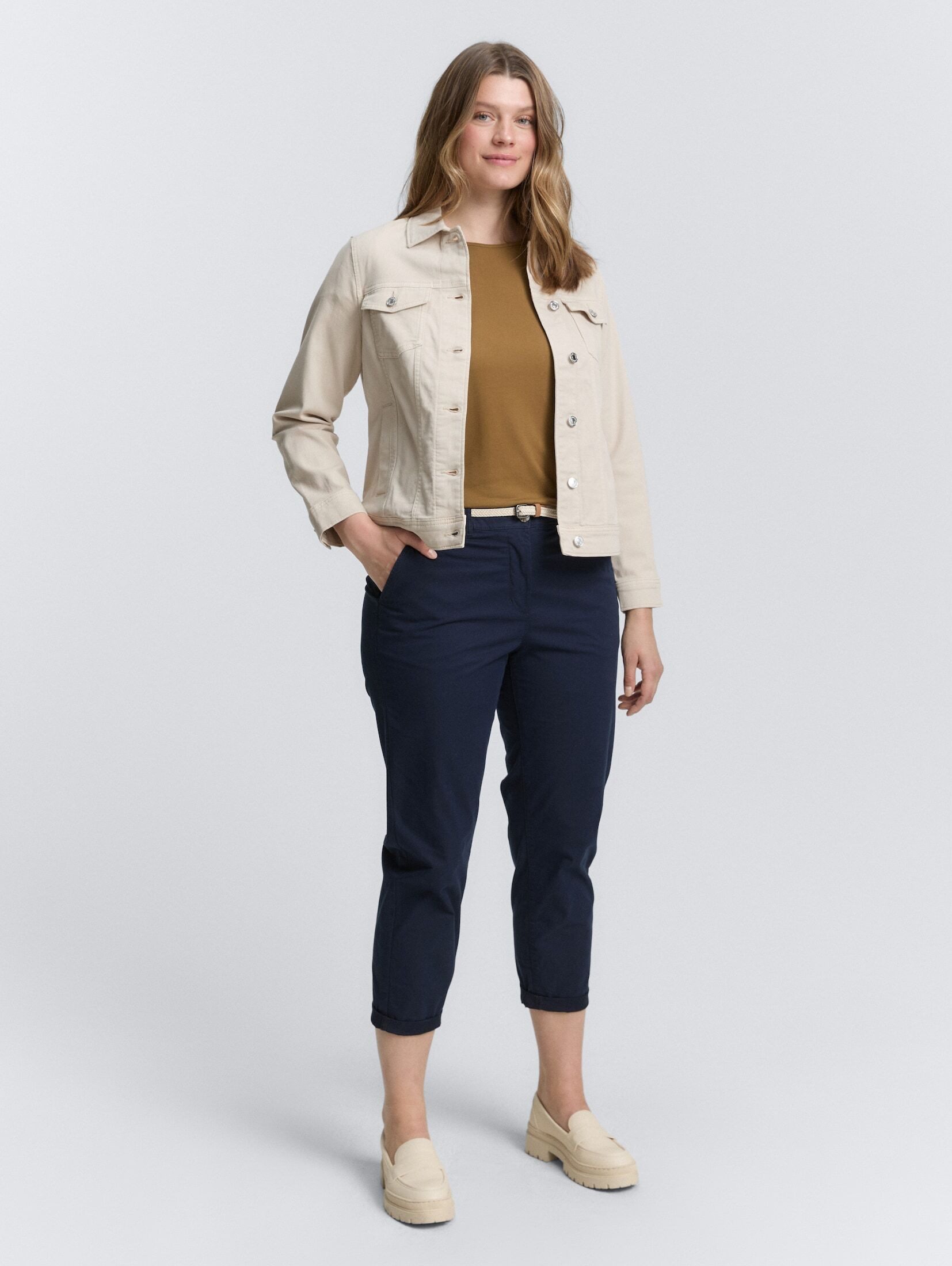 TOM TAILOR PLUS Stoffhose Plus Size günstig online kaufen