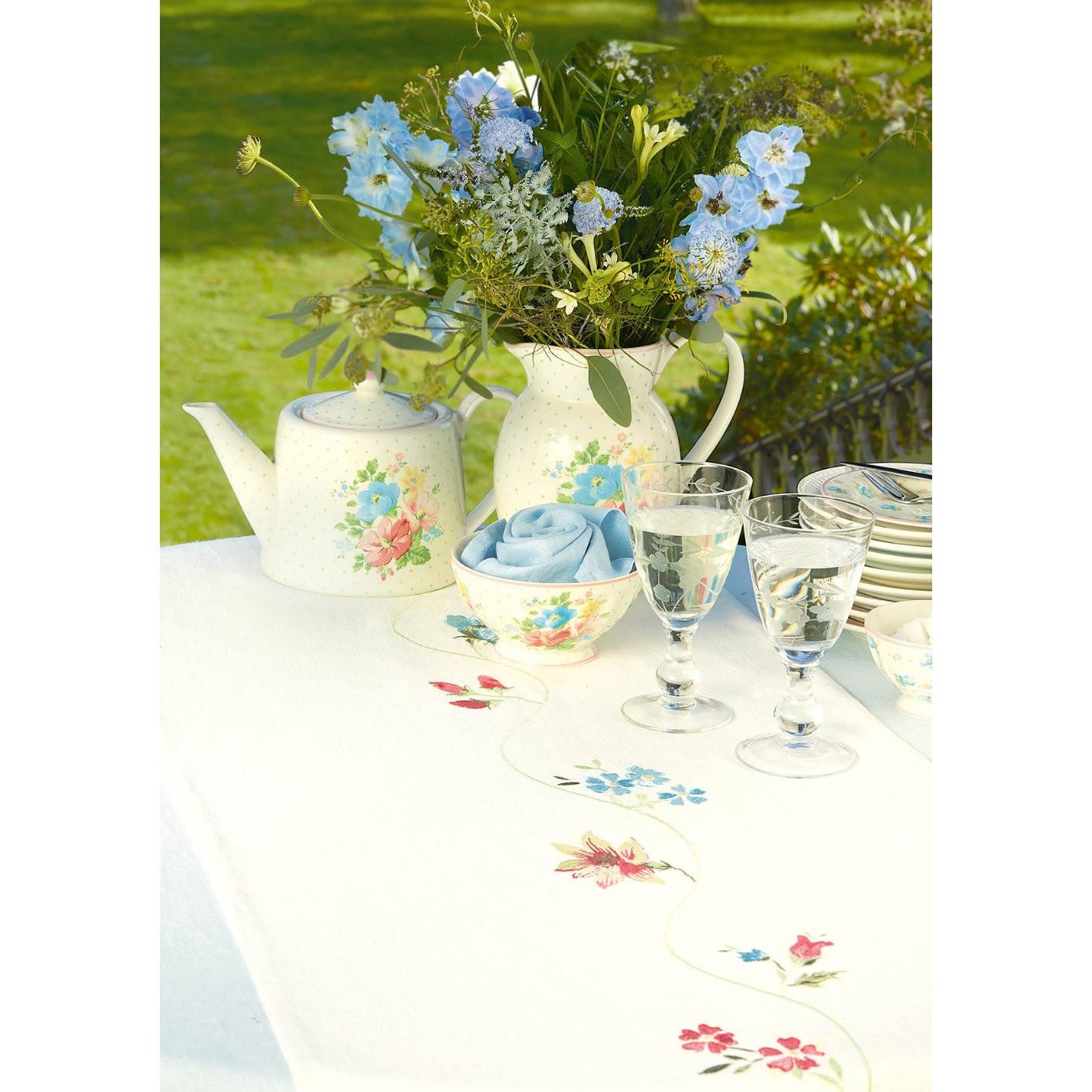 Greengate Tasse Latte Cup Becher Josefina White (300ml)