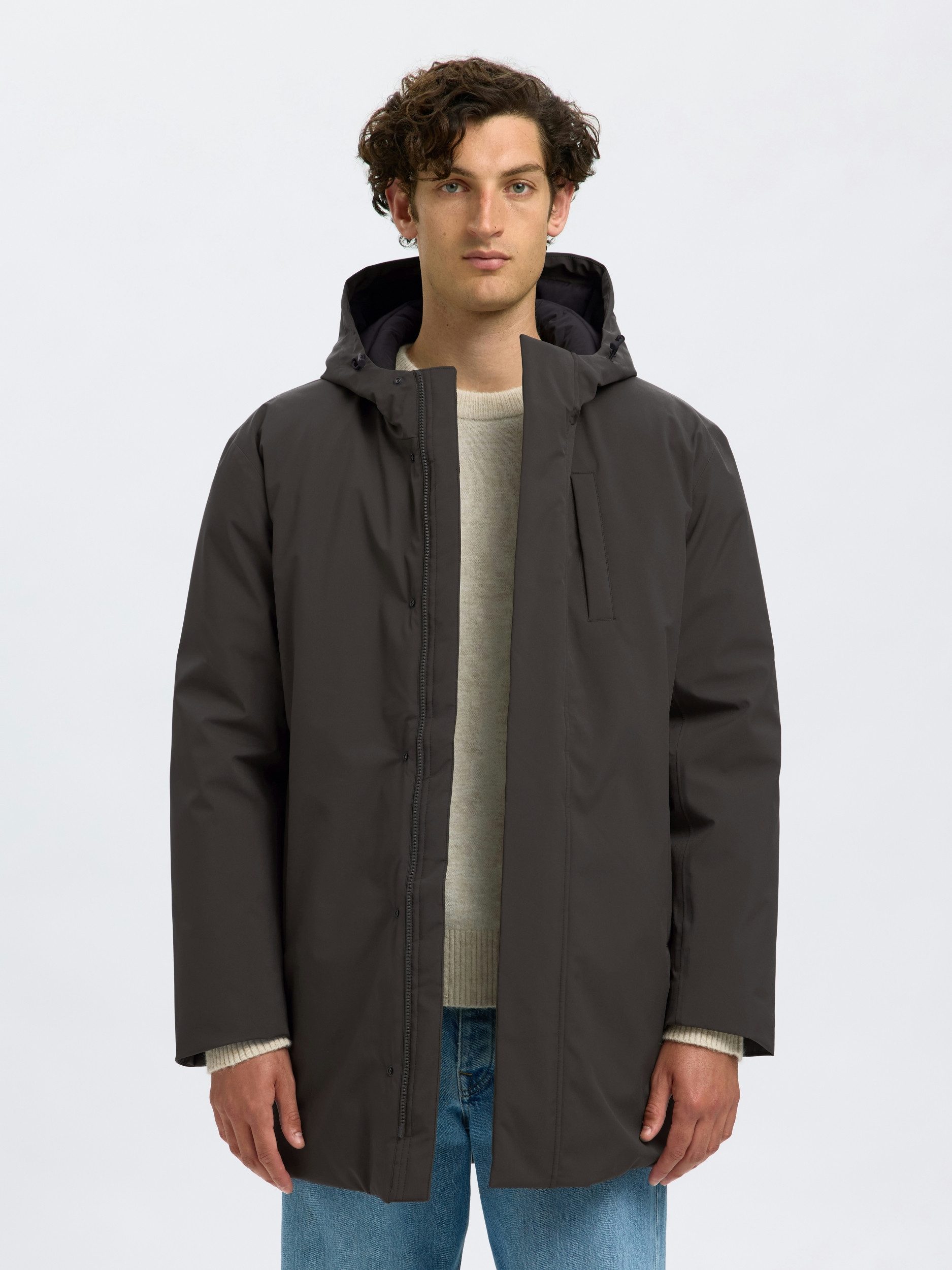 SELECTED HOMME Outdoorjacke SLHFRANKLIN URBAN TECH PARKA NOOS