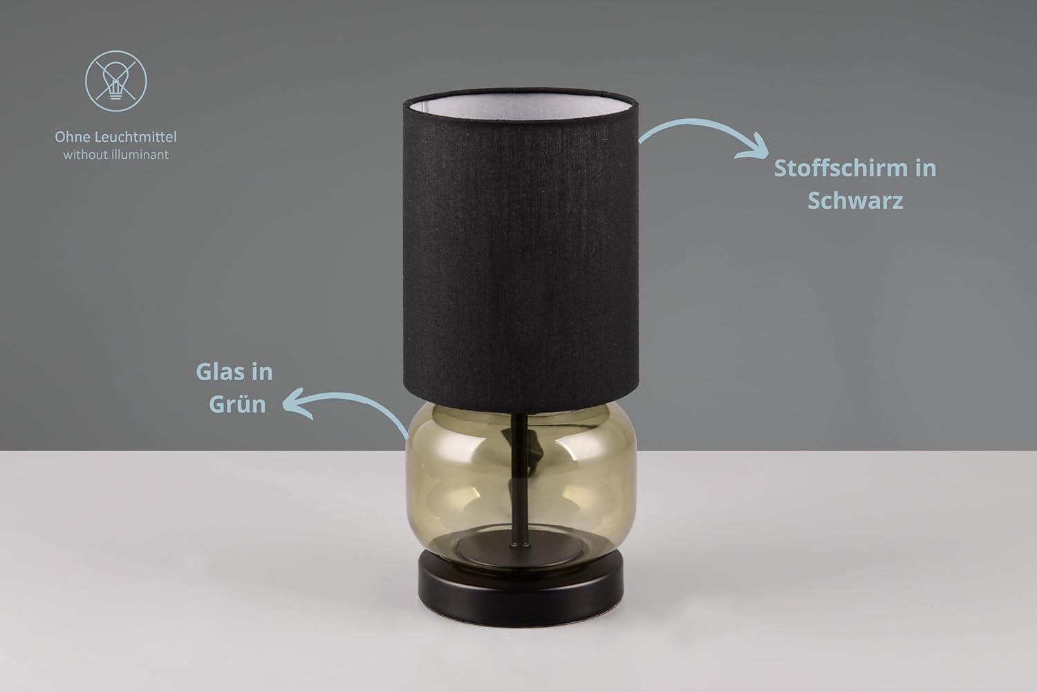 lightling Tischleuchte Elia, ohne Leuchtmittel, mit Schnurschalter, IP20 In günstig online kaufen