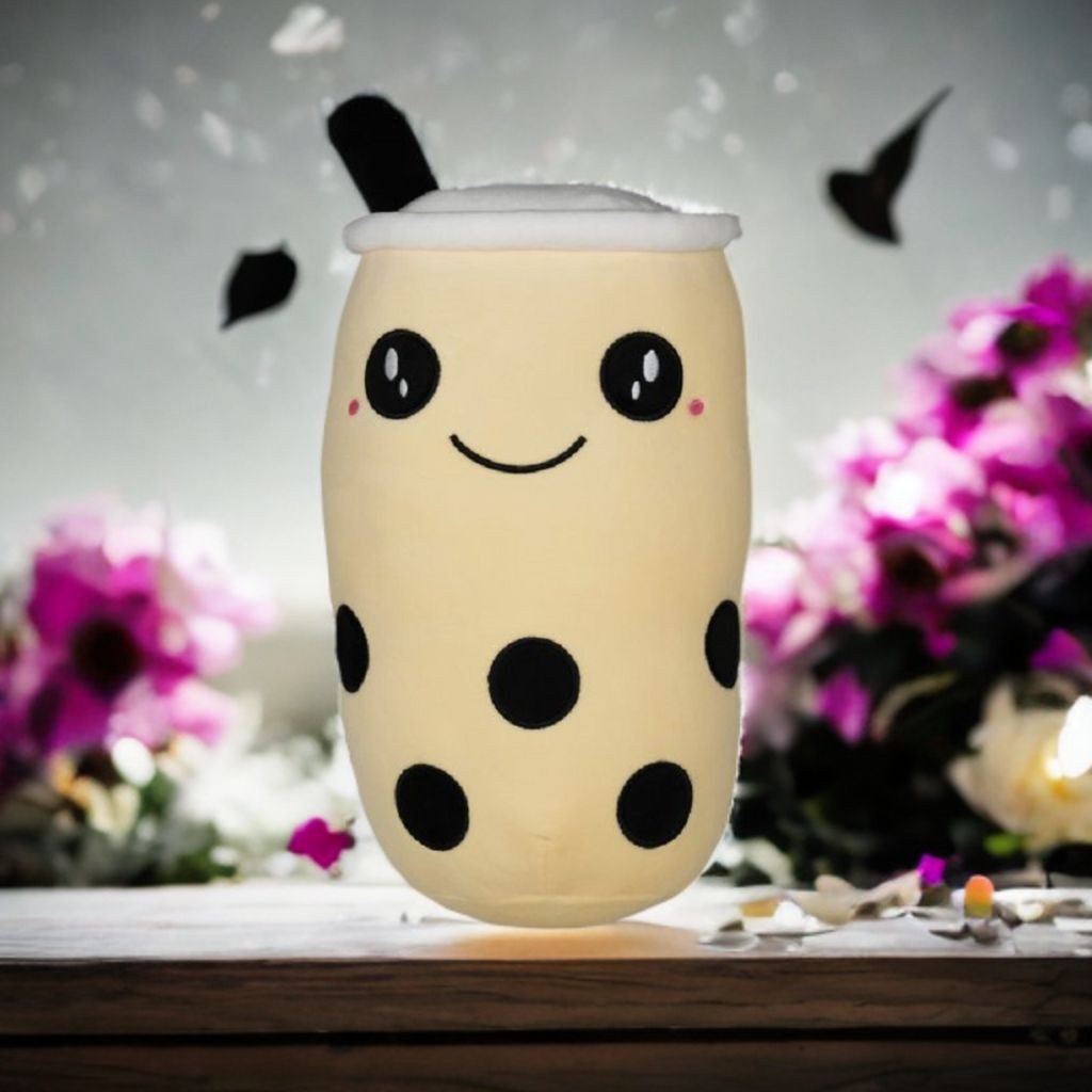 soma Kuscheltier Bubble Tea Plüschtier Boba Kuscheltier Plüschpuppen Weiche XXL 30 cm (Set, 1-St., Geschenk-Set), Stofftier Geschenke für Mädchen Jungen und Kinder Sale Kuschel Plüsch