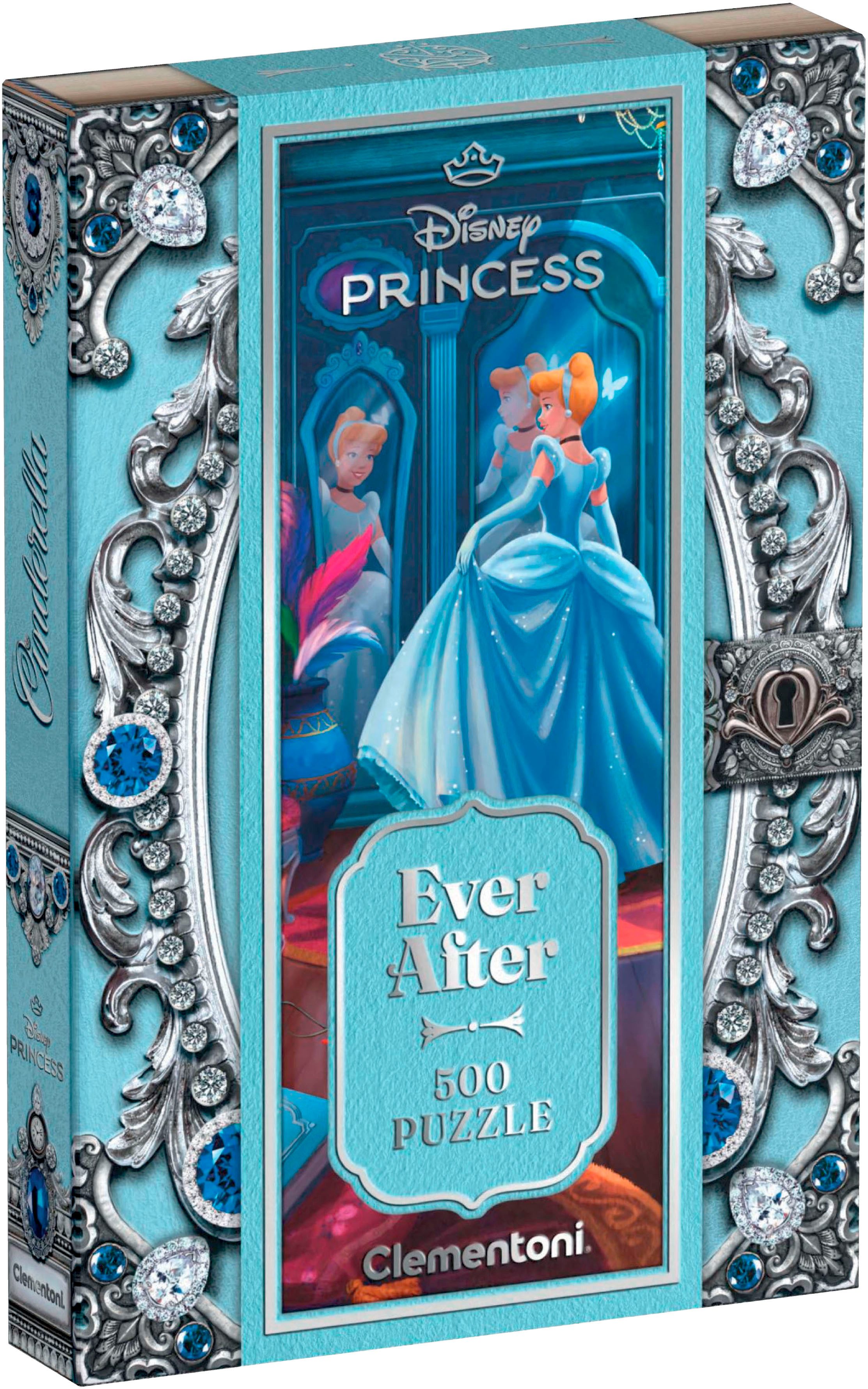 Clementoni® Puzzle High Quality Disney Ever After Collection Cinderella, 500 Puzzleteile, Made in Europe