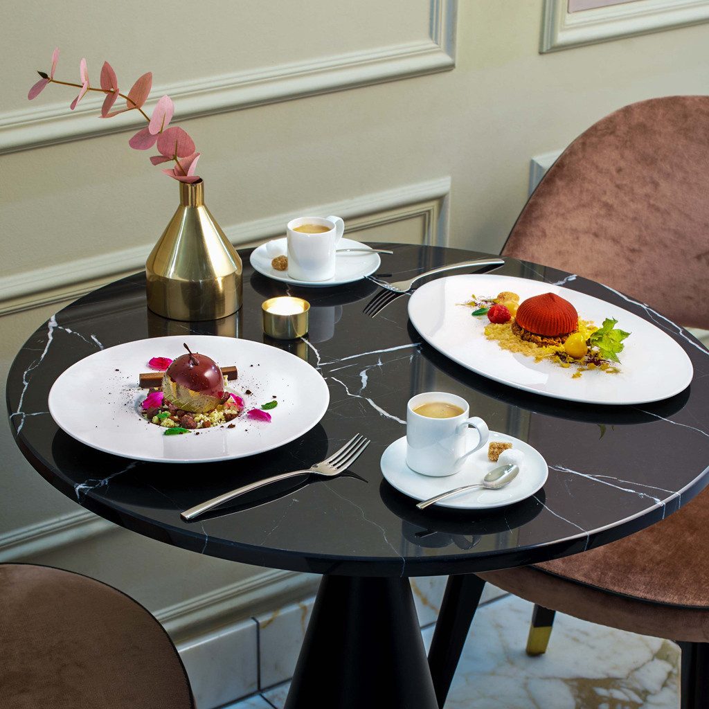 Villeroy & Boch Signature Espressotasse Modern Grace Mokka-/Espressoobertasse, 1-tlg., Porzellan, Premium Bone Porcelain, mikrow.- & spülm.sicher, Made in Germany