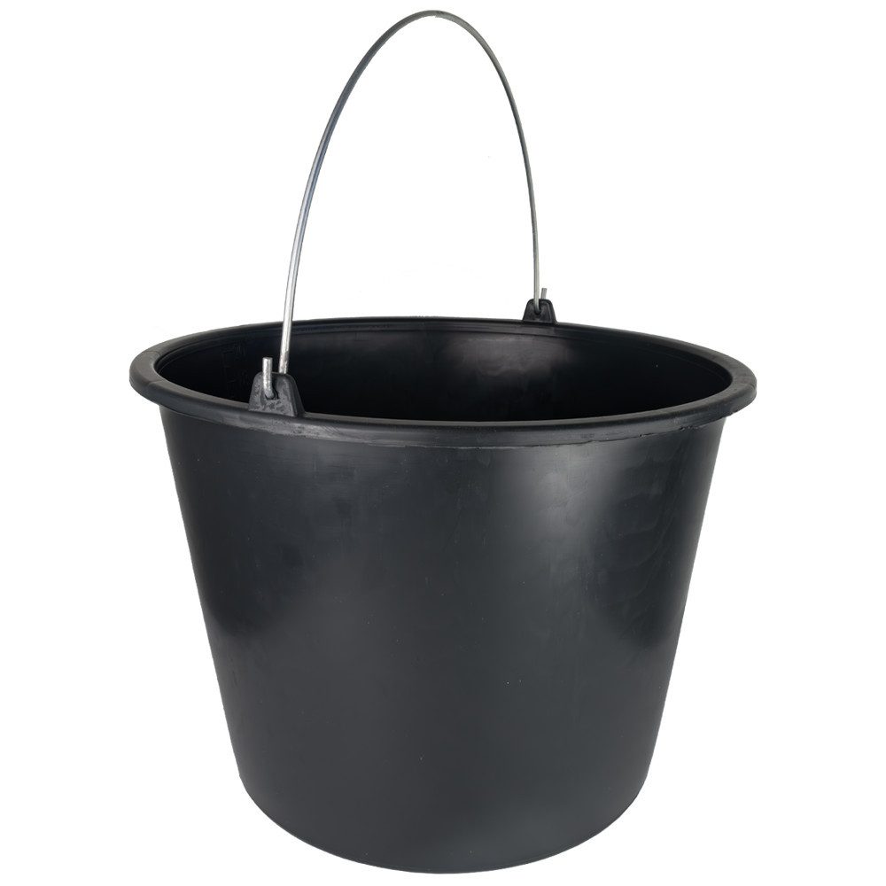 Prima-Online Mörtelkübel Mörtelkübel Baueimer 5L I 10L I 12L I 16L I 20L literskala Putzeimer, 20 Liter