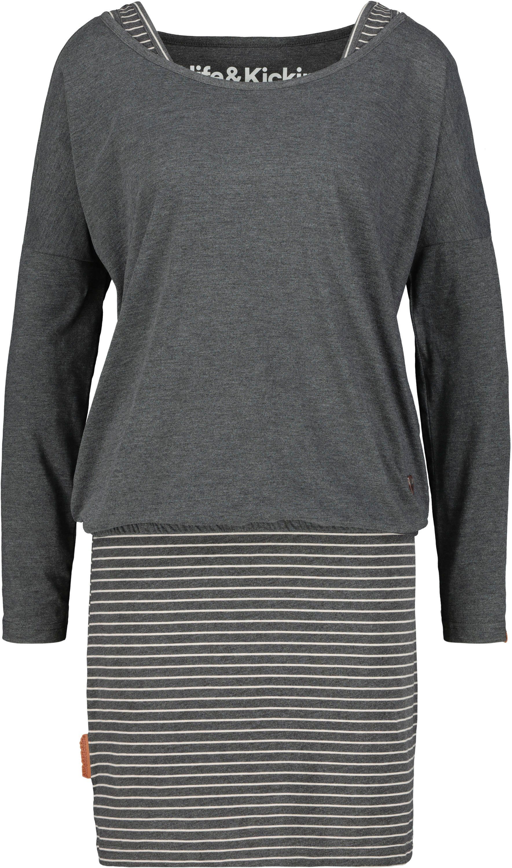 Alife & Kickin (Set, 2-in1-Style Kleid SunnyAK T-Shirt) Jerseykleid im süßes mit 2-tlg