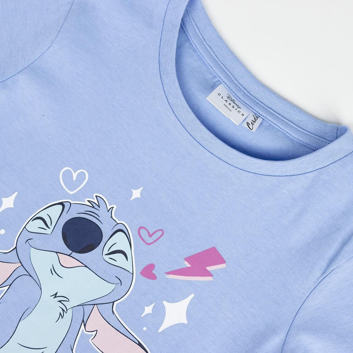 Lilo & Stitch Schlafanzug Disney Lilo und Stitch Mädchen Schlafanzug Pyjama – Bild 3 von 5