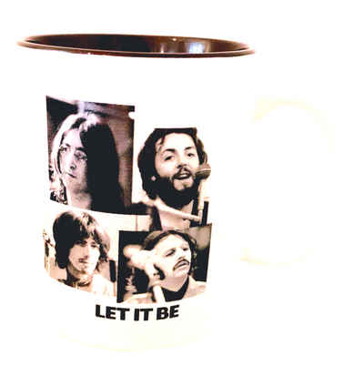 The Beatles Tasse »Beatles Tasse/Mug "Let it be"«, Keramik, 300 ml