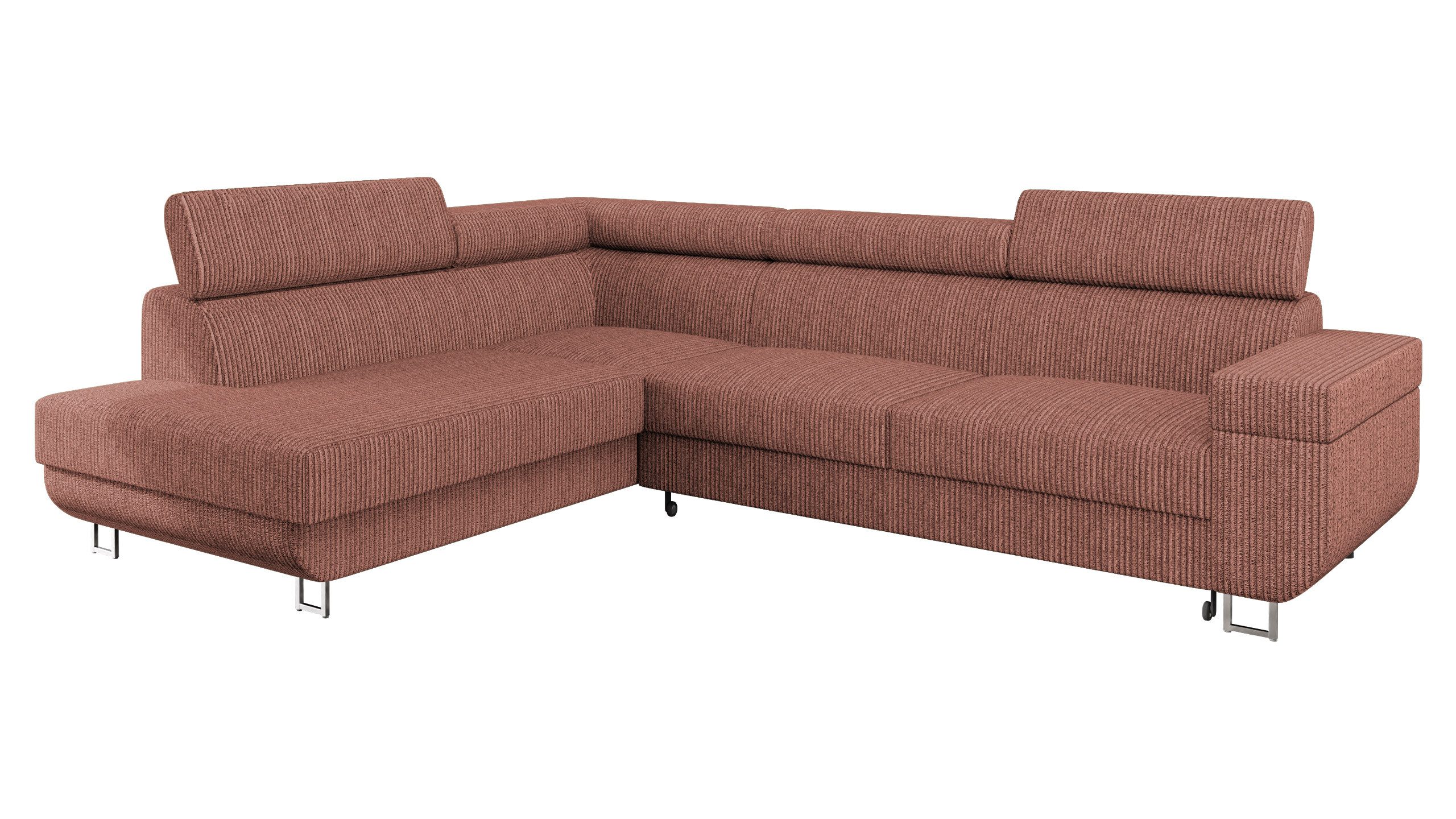 MIRJAN24 Ecksofa Fonti Cord, mit Schlaffunktion günstig online kaufen