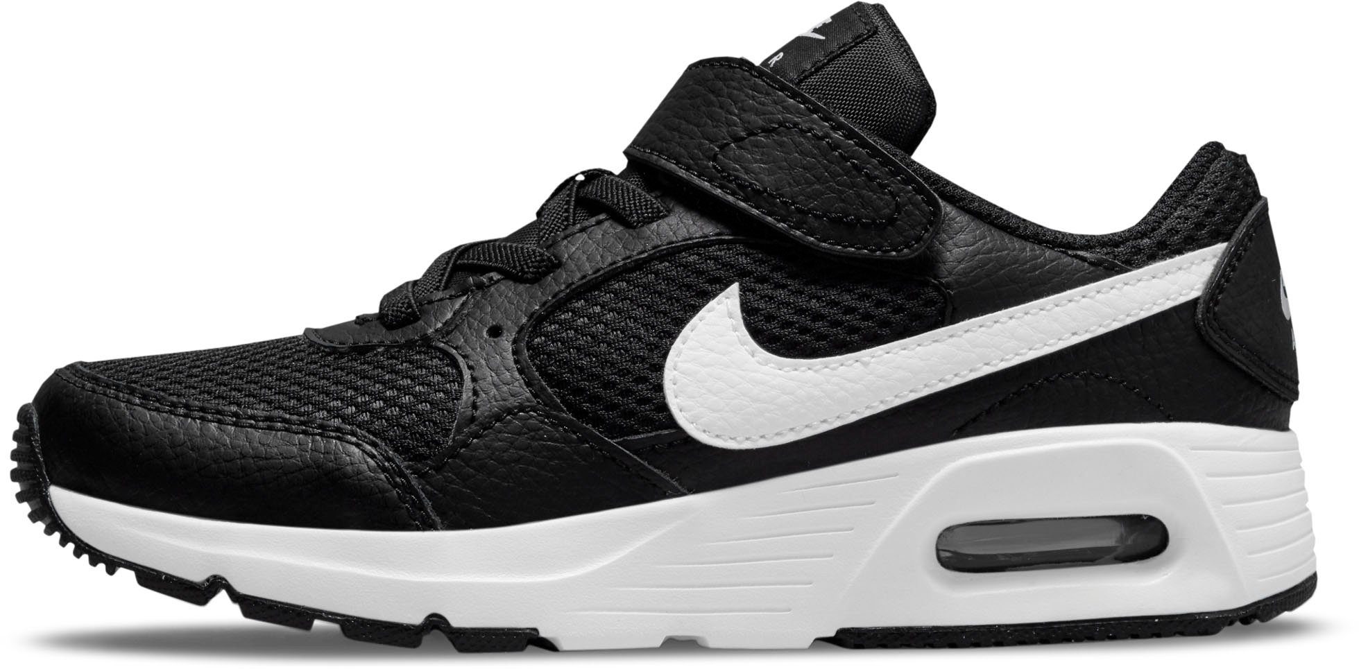 Nike (PS) SC MAX Sportswear Sneaker AIR schwarz-weiß