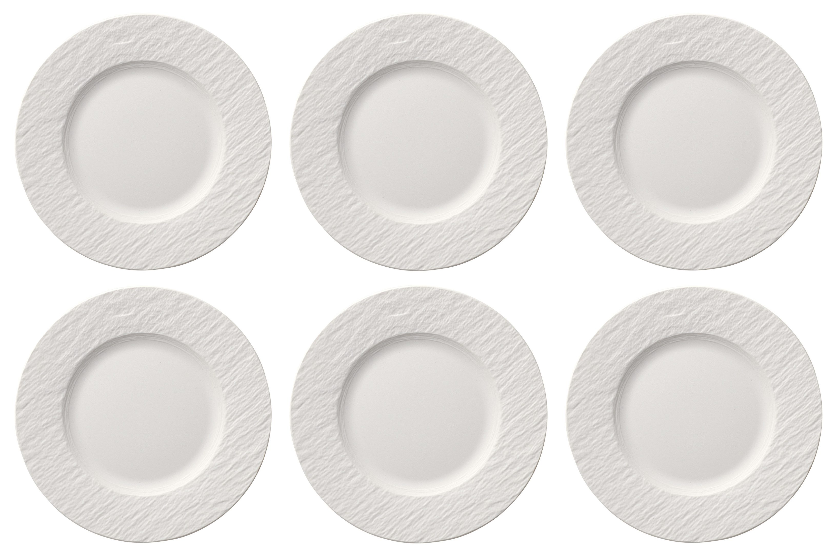 Villeroy & Boch Frühstücksteller Manufacture Rock, Spülmaschinengeeignet