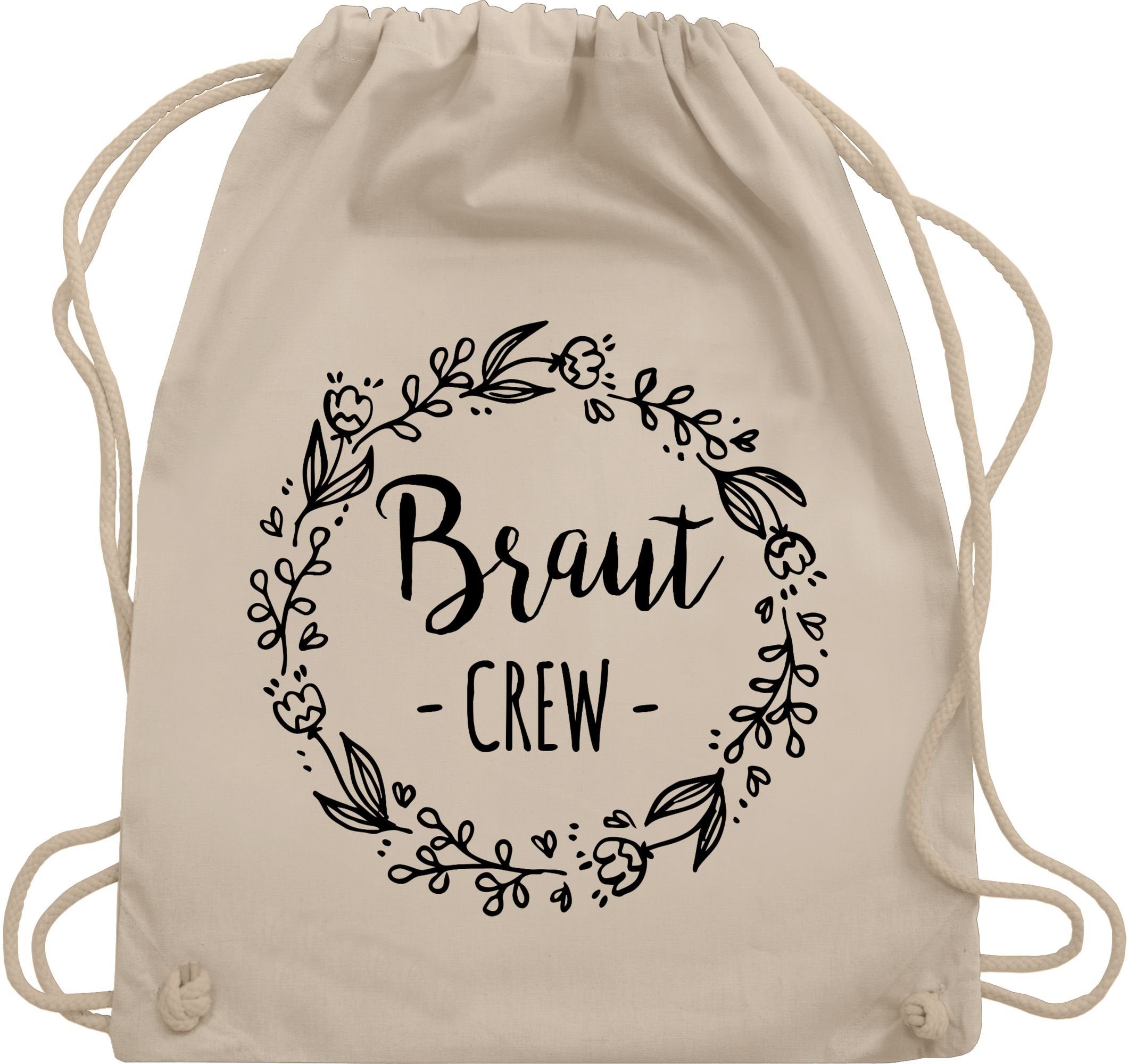 Turnbeutel Braut Crew Team Braut